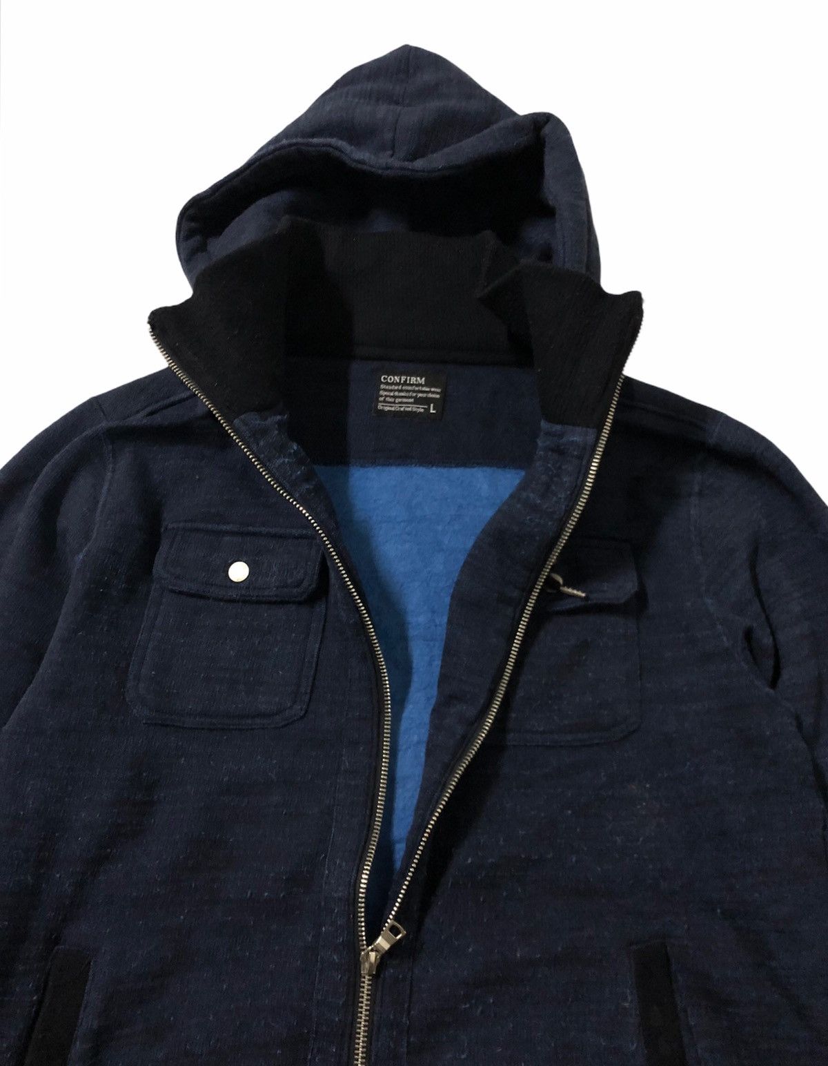 Japanese Brand 🔥Confirm Zipper Sweatshirts With Hoodies Size US M / EU 48-50 / 2 - 4 Thumbnail