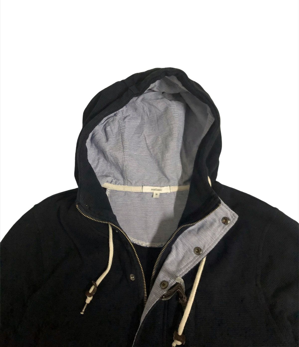 Japanese Brand 🔥Availl Basic Button Flap And Zipper Jacket With Hoodies Size S / US 4 / IT 40 - 6 Thumbnail