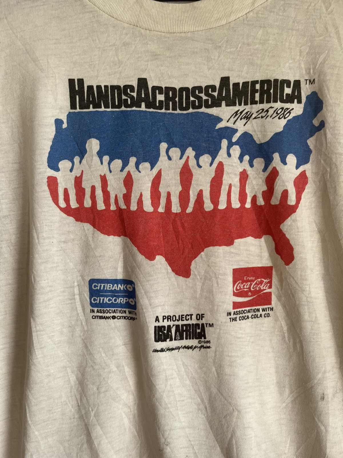 Vintage Hands accross america ft35 Size US M / EU 48-50 / 2 - 2 Thumbnail