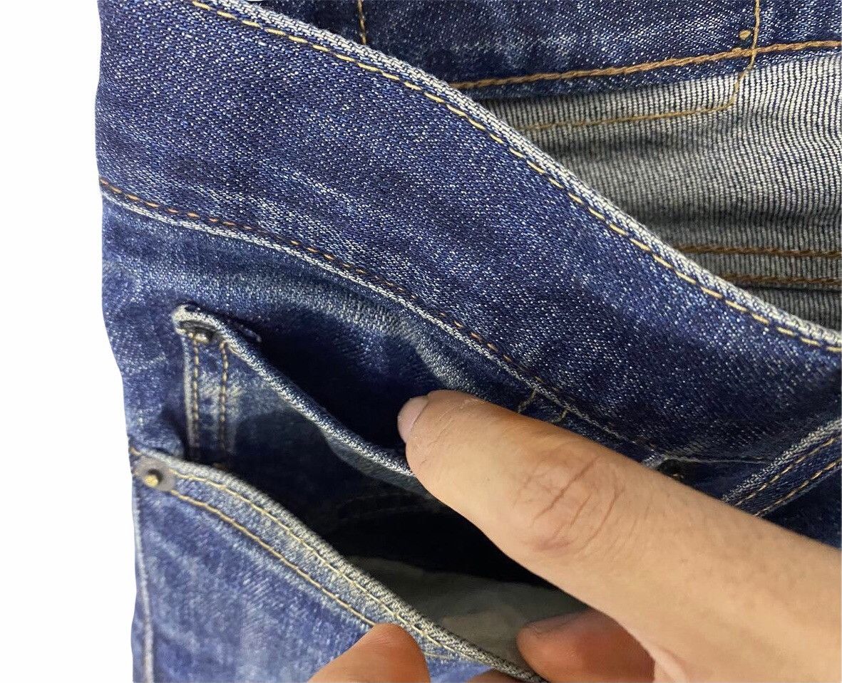 Japanese Brand × Uniqlo Japanese Brand Uniqlo Selvedge Patchwork Denim Jeans cw21 Size US 30 / EU 46 - 7 Thumbnail