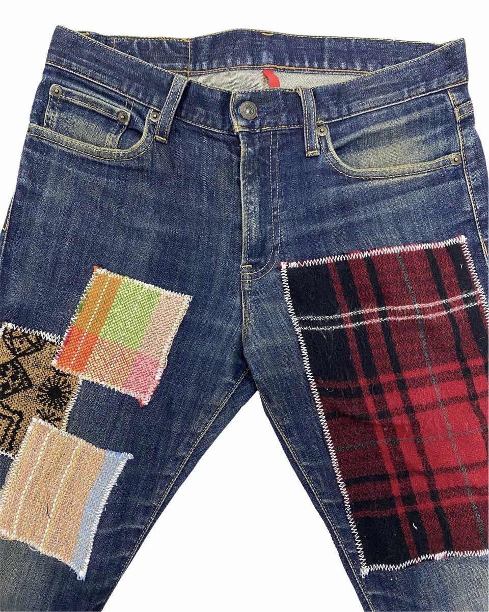 Japanese Brand × Uniqlo Japanese Brand Uniqlo Selvedge Patchwork Denim Jeans cw21 Size US 30 / EU 46 - 3 Thumbnail