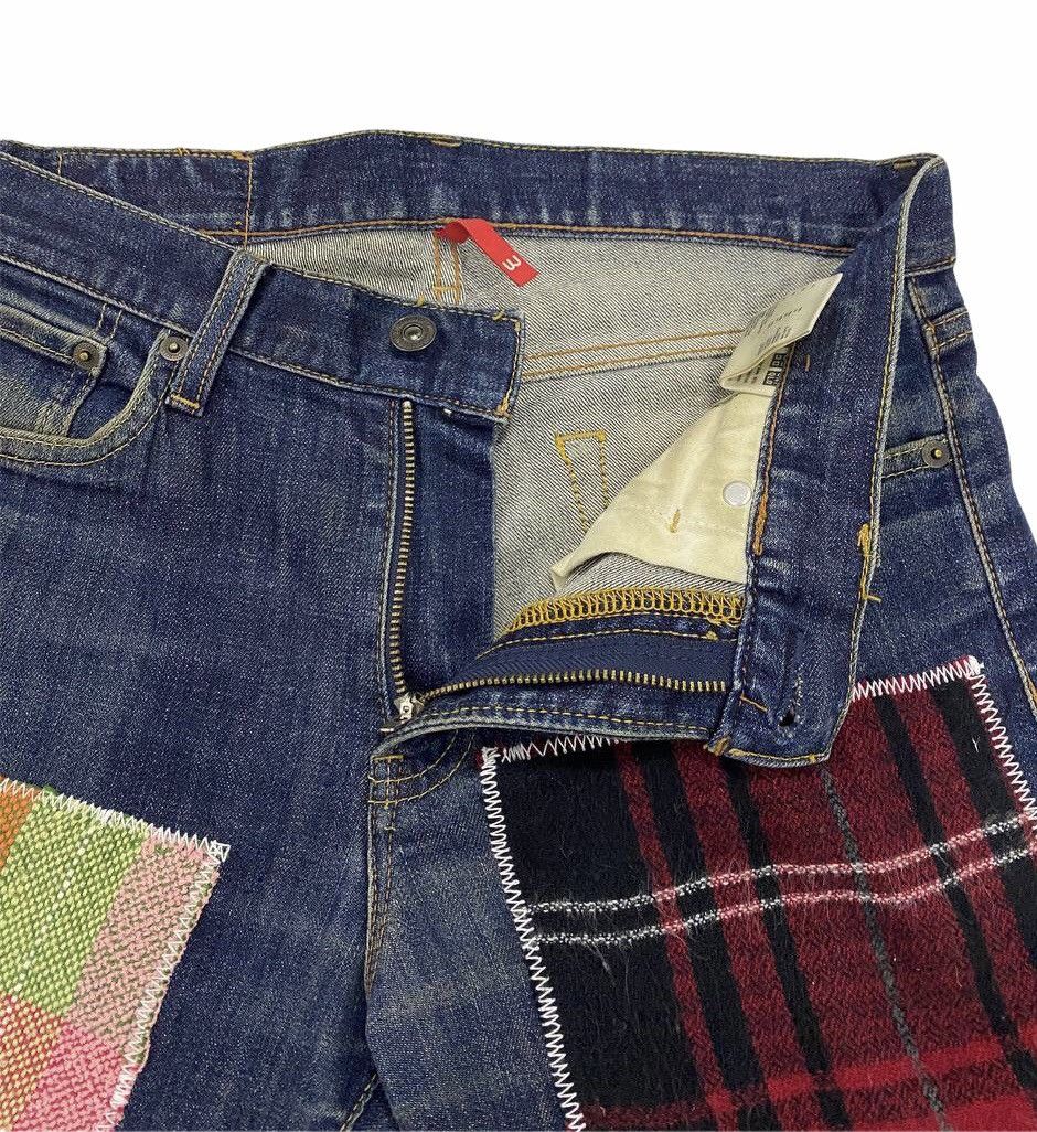 Japanese Brand × Uniqlo Japanese Brand Uniqlo Selvedge Patchwork Denim Jeans cw21 Size US 30 / EU 46 - 6 Thumbnail