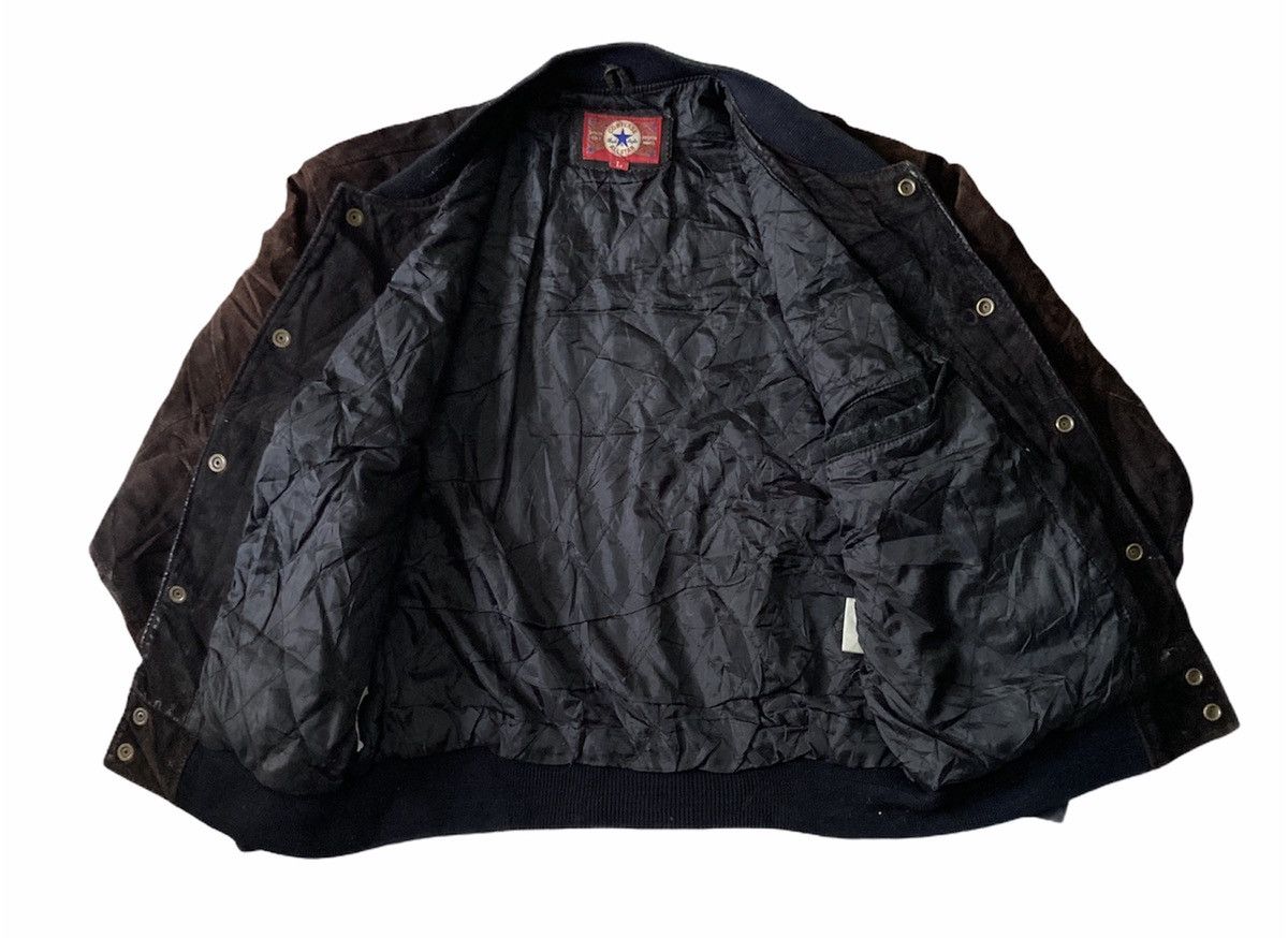 Converse VINTAGE CONVERSE ALL STAR VARSITY JACKET PIG SKIN Size US L / EU 52-54 / 3 - 5 Thumbnail