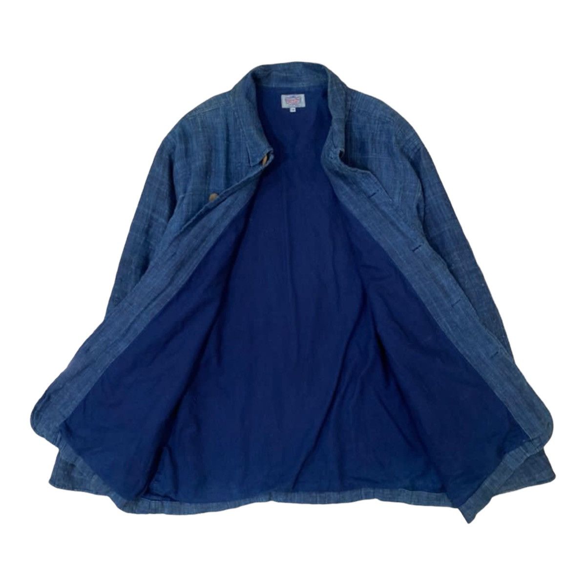 Indigo Gaijin Made Indigo Button Jacket Size US L / EU 52-54 / 3 - 3 Thumbnail