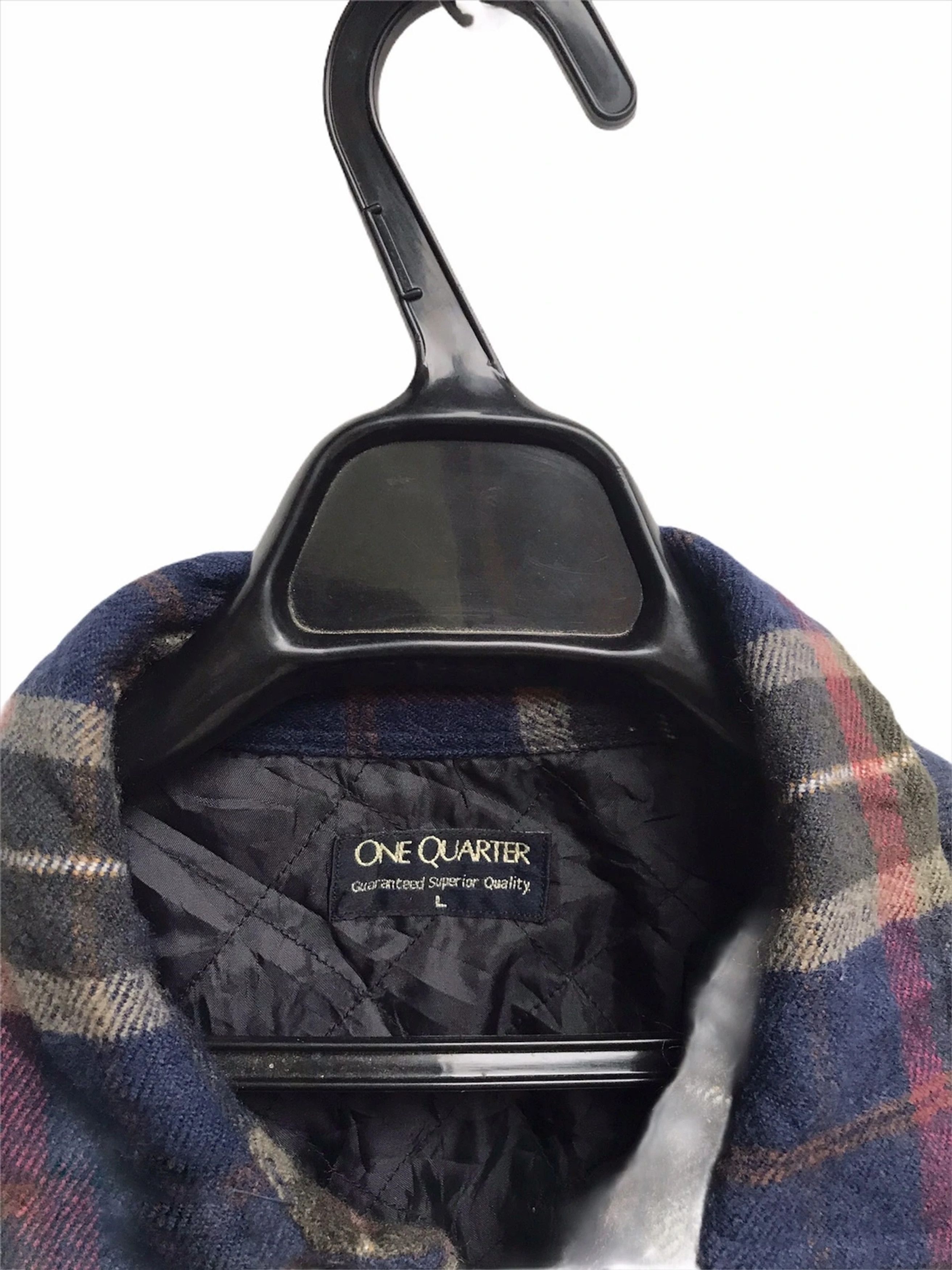 Japanese Brand One Quarter Nice Pattern Button Check Jacket Size US L / EU 52-54 / 3 - 3 Thumbnail