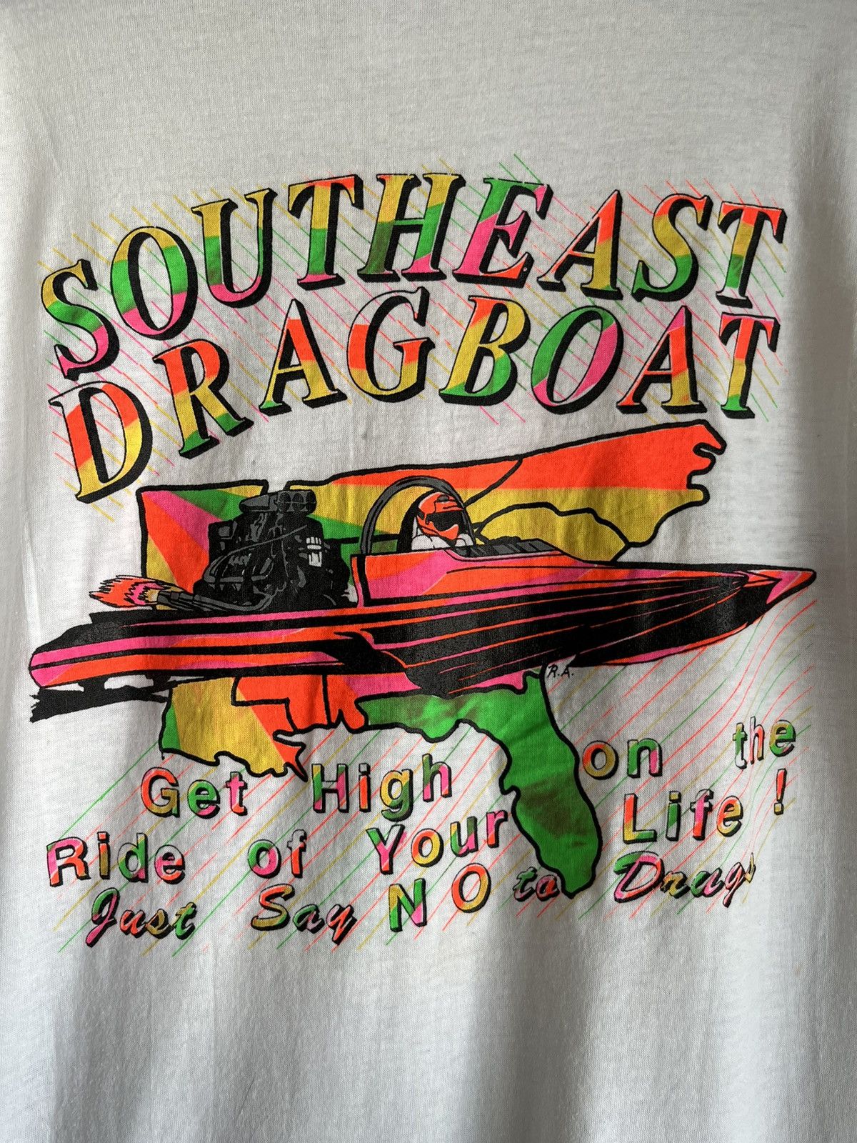 Vintage Southeast dragboat ft33 Size US XXL / EU 58 / 5 - 5 Thumbnail