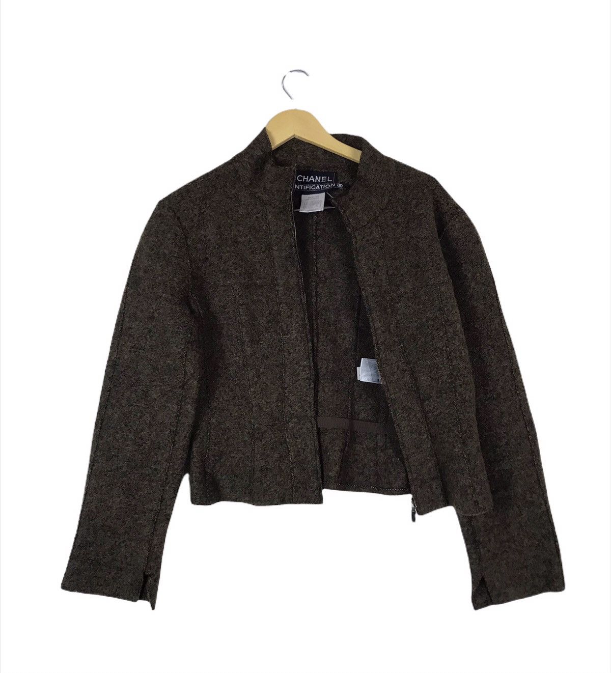 Chanel Vintage 1999 Chanel Identification Wool Jacket Size S / US 4 / IT 40 - 5 Thumbnail