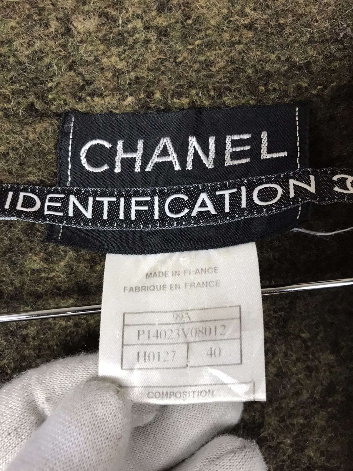 Chanel Vintage 1999 Chanel Identification Wool Jacket Size S / US 4 / IT 40 - 18 Thumbnail