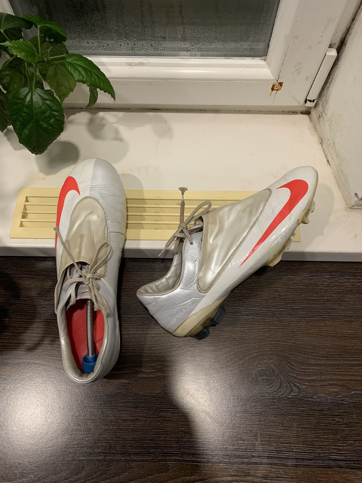 Nike × Vintage Vintage Nike Mercurial Vapor V (5) FG 2009 Grey Size 13us Size US 13 / EU 46 - 1 Thumbnail