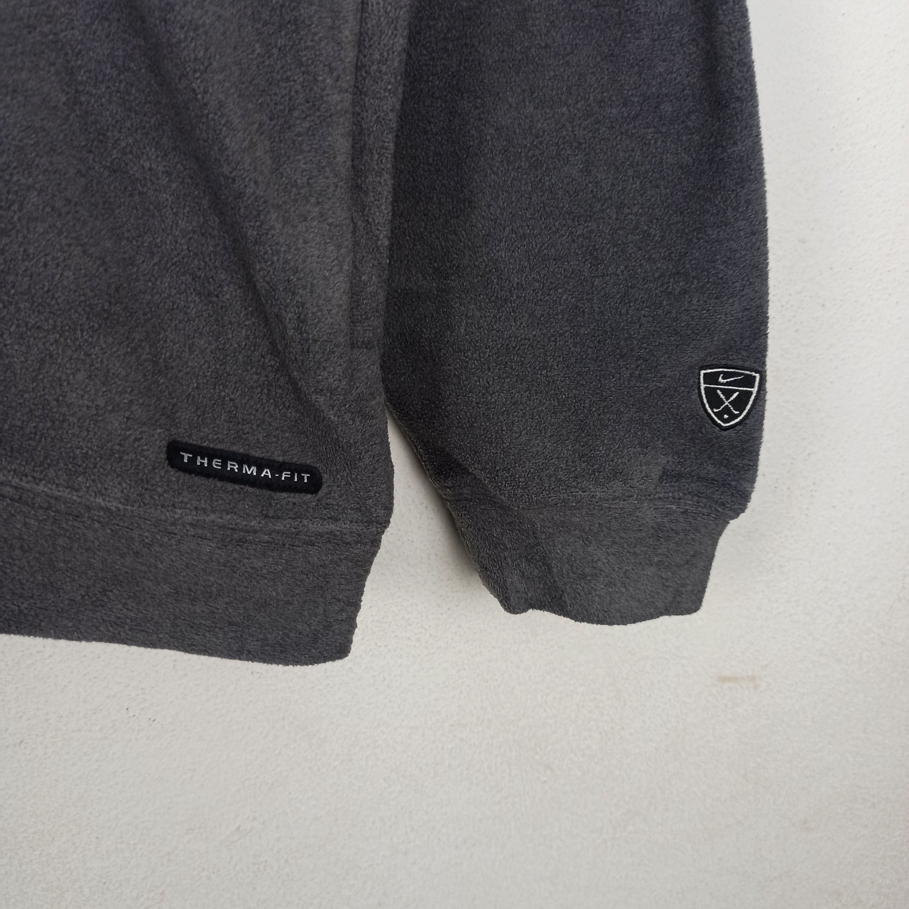 Nike × Tiger Woods Rare🔥 Tiger Woods Nike Golf Fleece Jacket Half Zipper Size US XL / EU 56 / 4 - 3 Thumbnail