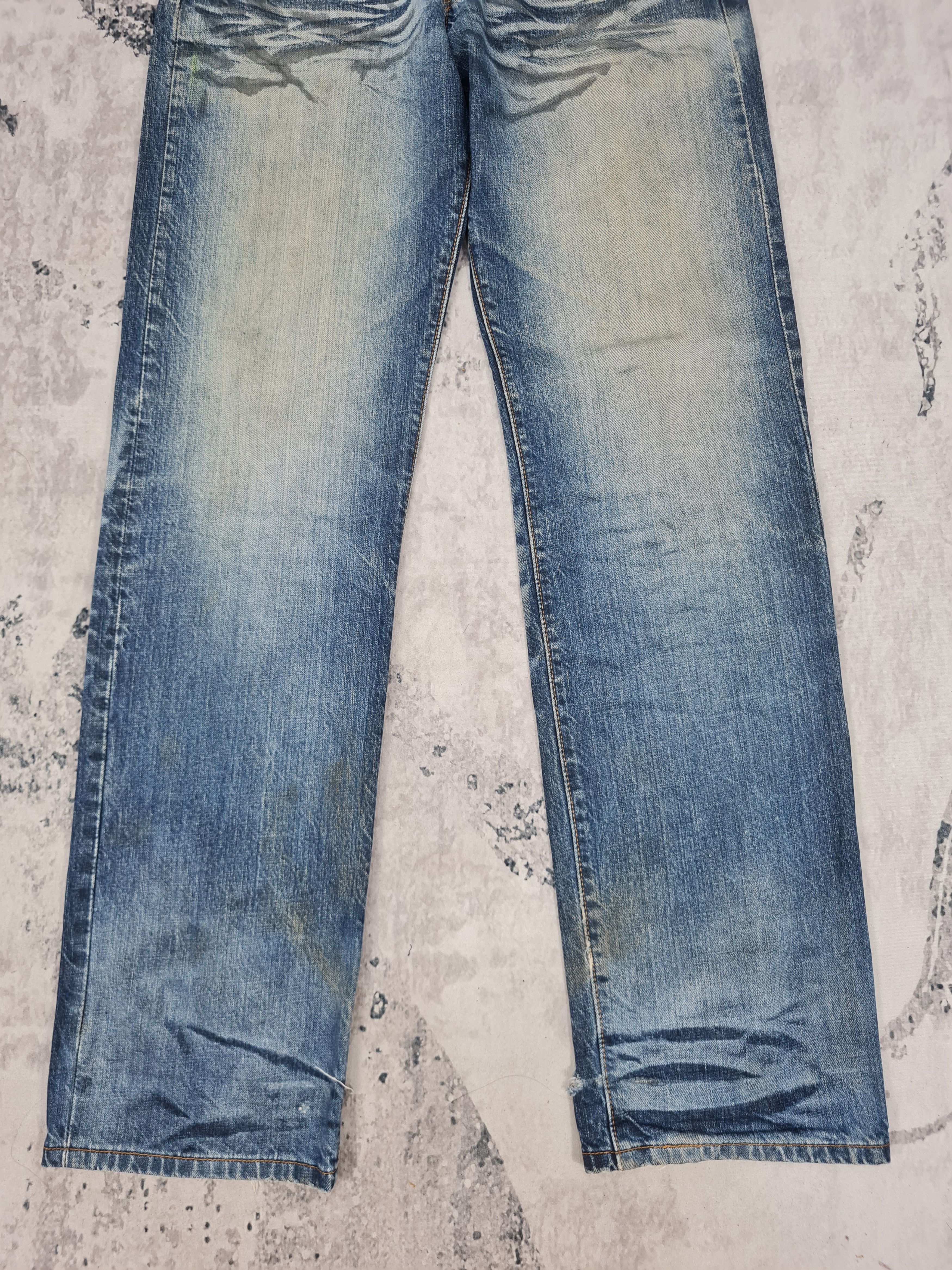 Levi's LEVIS 501 Distressed Stonewash Faded Jeans L0342 Size 31X34 Size US 31 - 3 Thumbnail