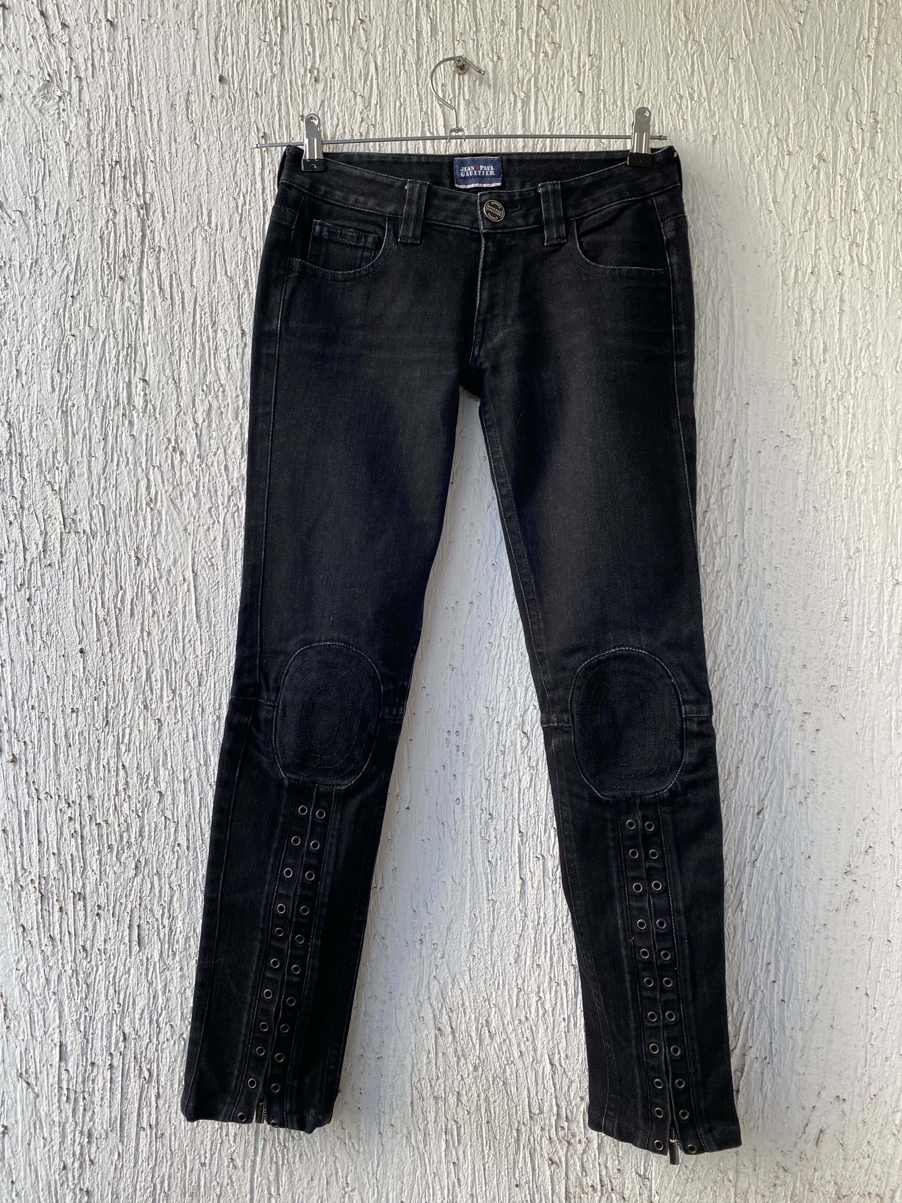 Jean Paul Gaultier biker corset jeans Size US 28 / EU 44 - 1 Thumbnail