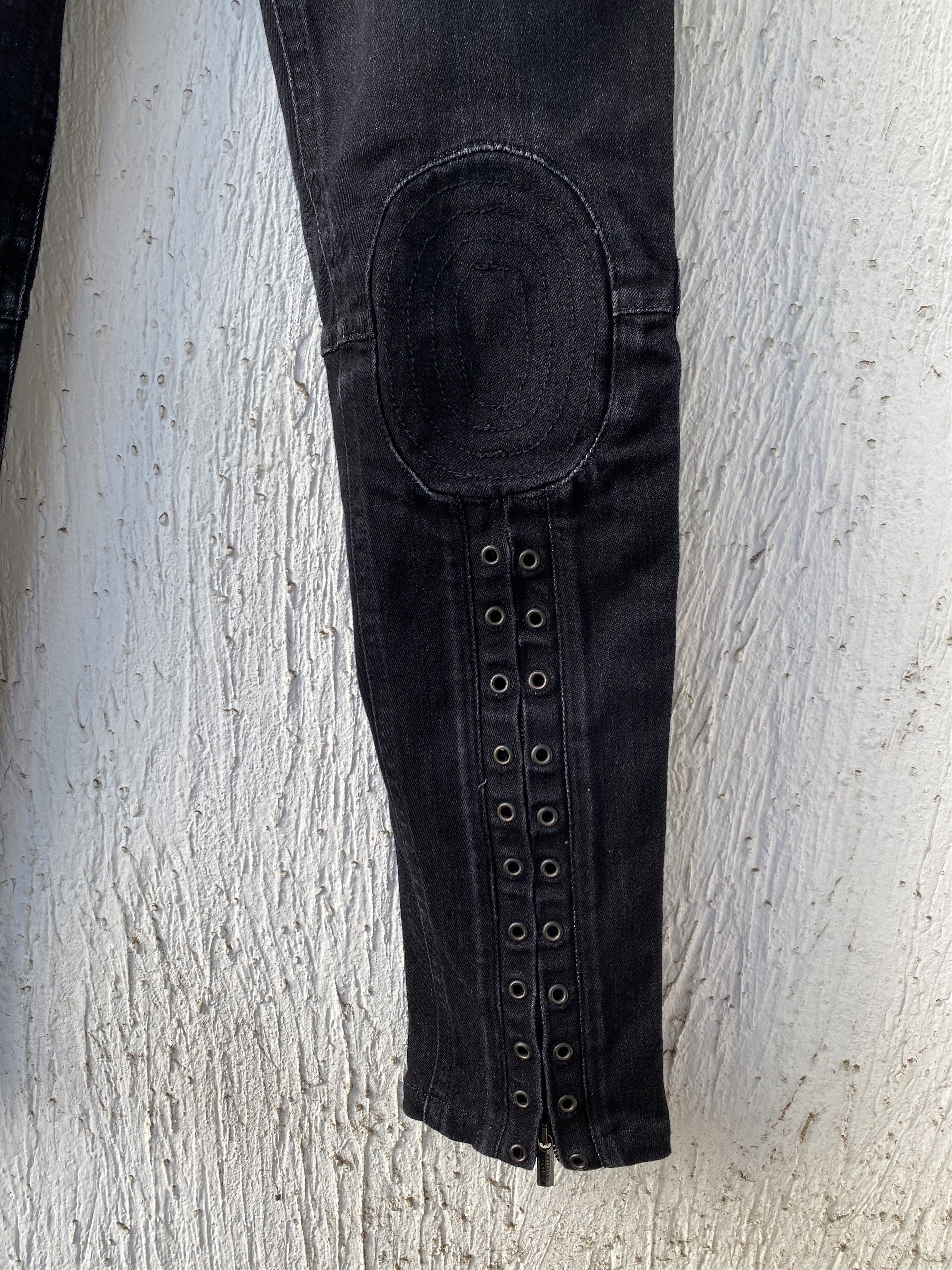 Jean Paul Gaultier biker corset jeans Size US 28 / EU 44 - 2 Thumbnail