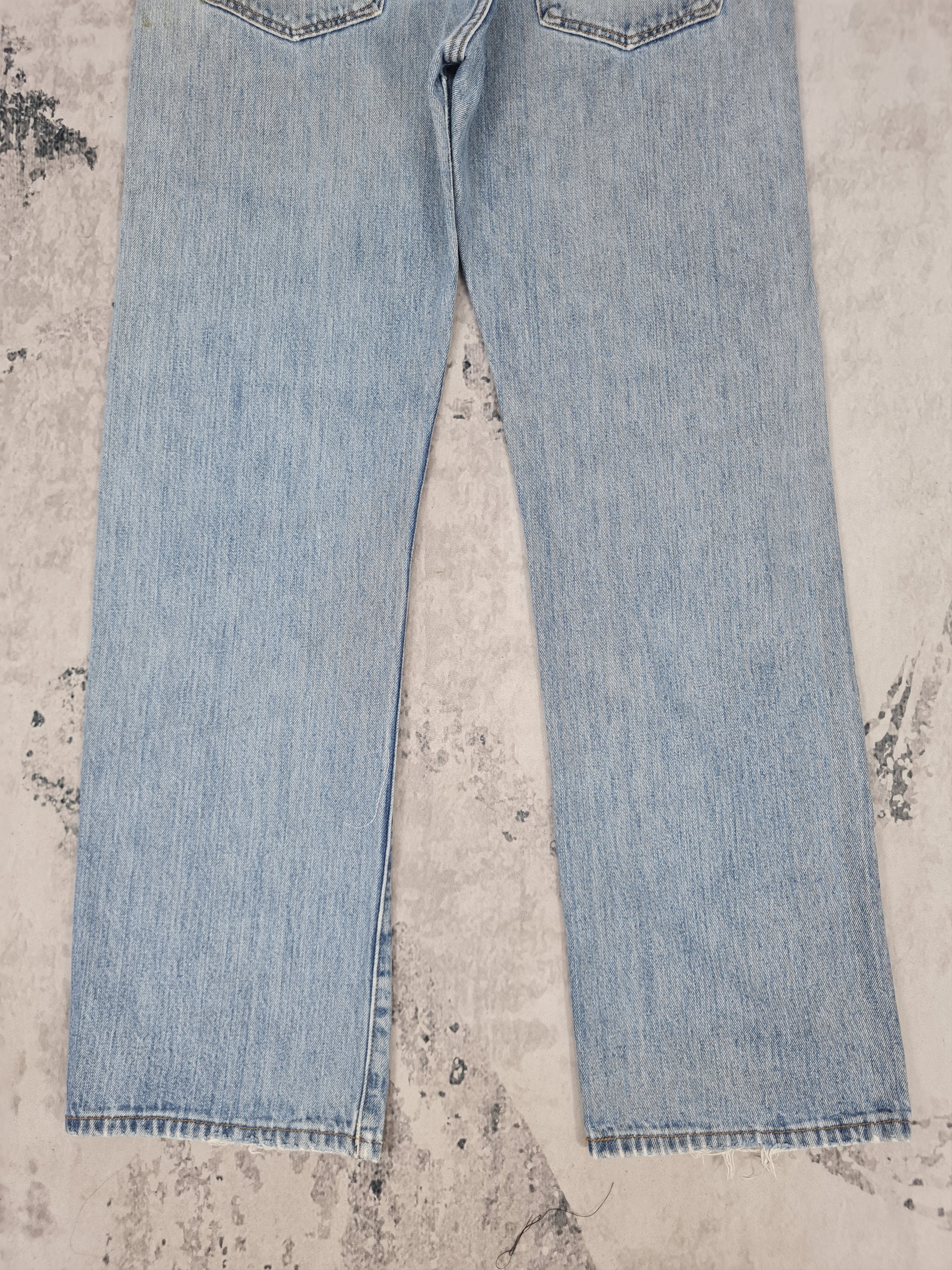 Levi's Vintage Clothing LEVIS 501 Distressed Faded Light Jeans L0347 Size 36X31.5 Size US 36 / EU 52 - 7 Thumbnail