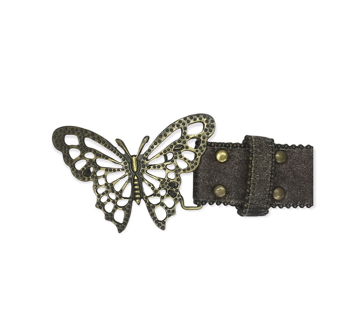 Japanese Brand Butterfly Big Buckle Belt Size ONE SIZE - 3 Thumbnail