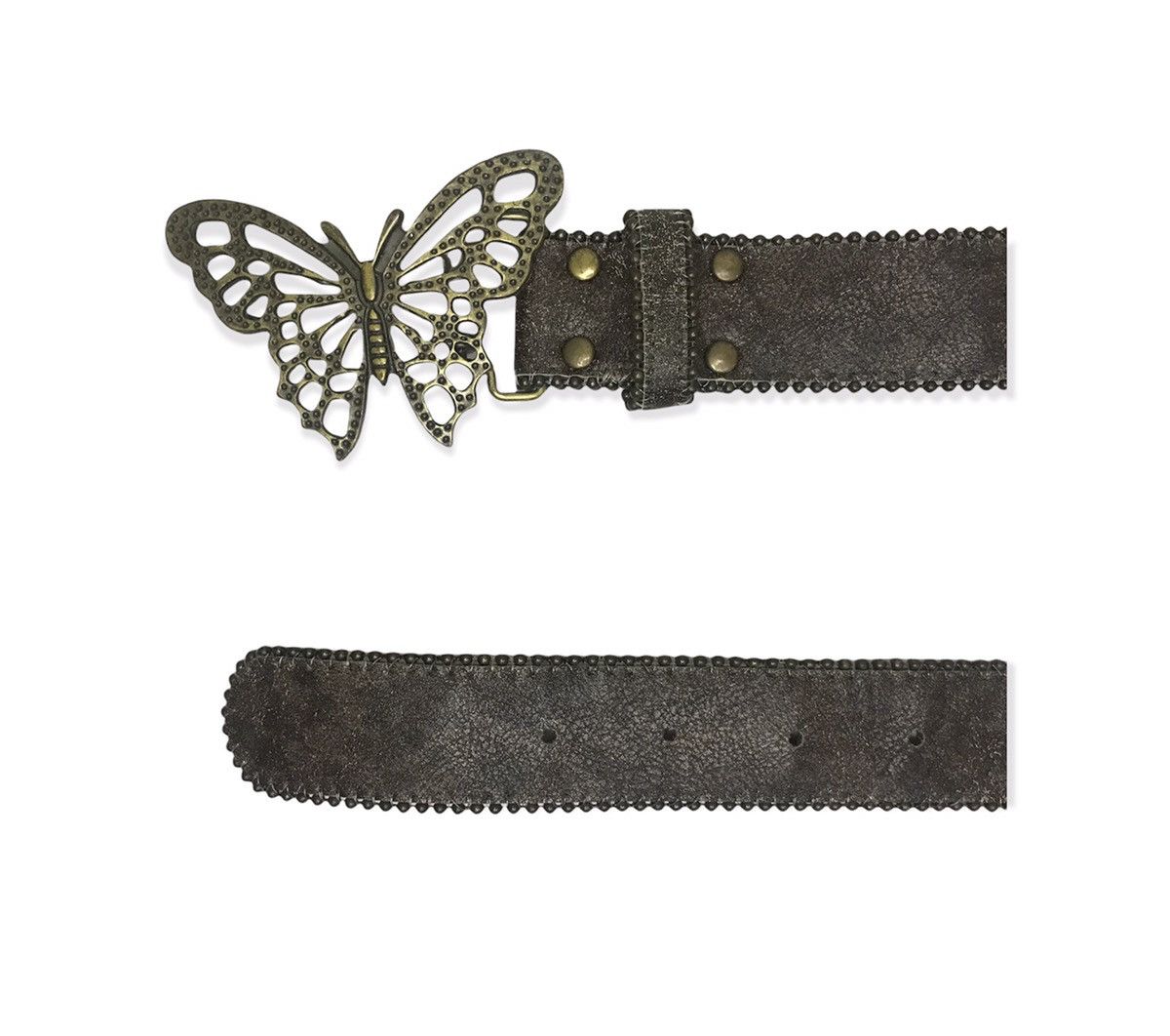 Japanese Brand Butterfly Big Buckle Belt Size ONE SIZE - 12 Thumbnail