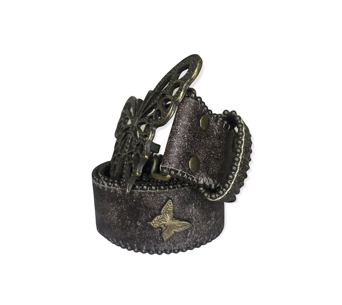 Japanese Brand Butterfly Big Buckle Belt Size ONE SIZE - 2 Thumbnail
