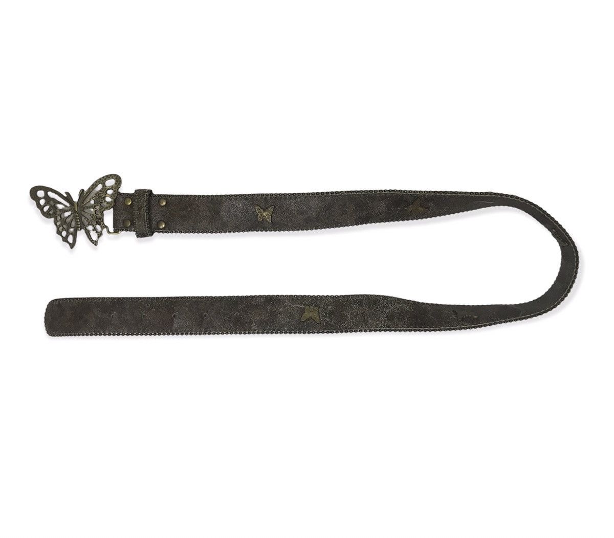 Japanese Brand Butterfly Big Buckle Belt Size ONE SIZE - 14 Thumbnail