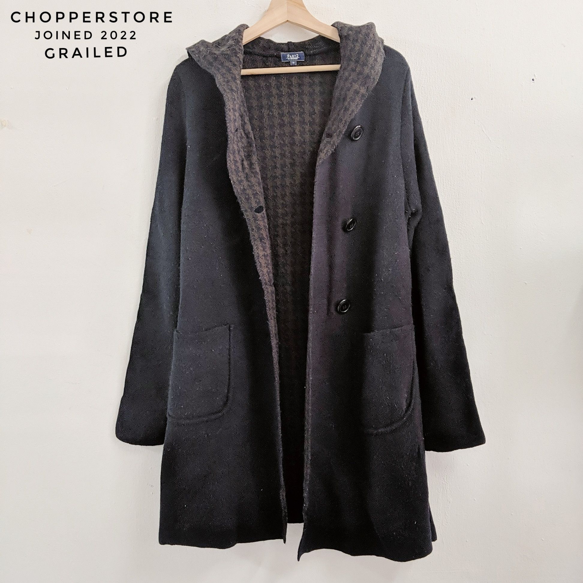 Japanese Brand Vintage Part 2 Light Jacket Hoodie Sweater Size US M / EU 48-50 / 2 - 1 Thumbnail