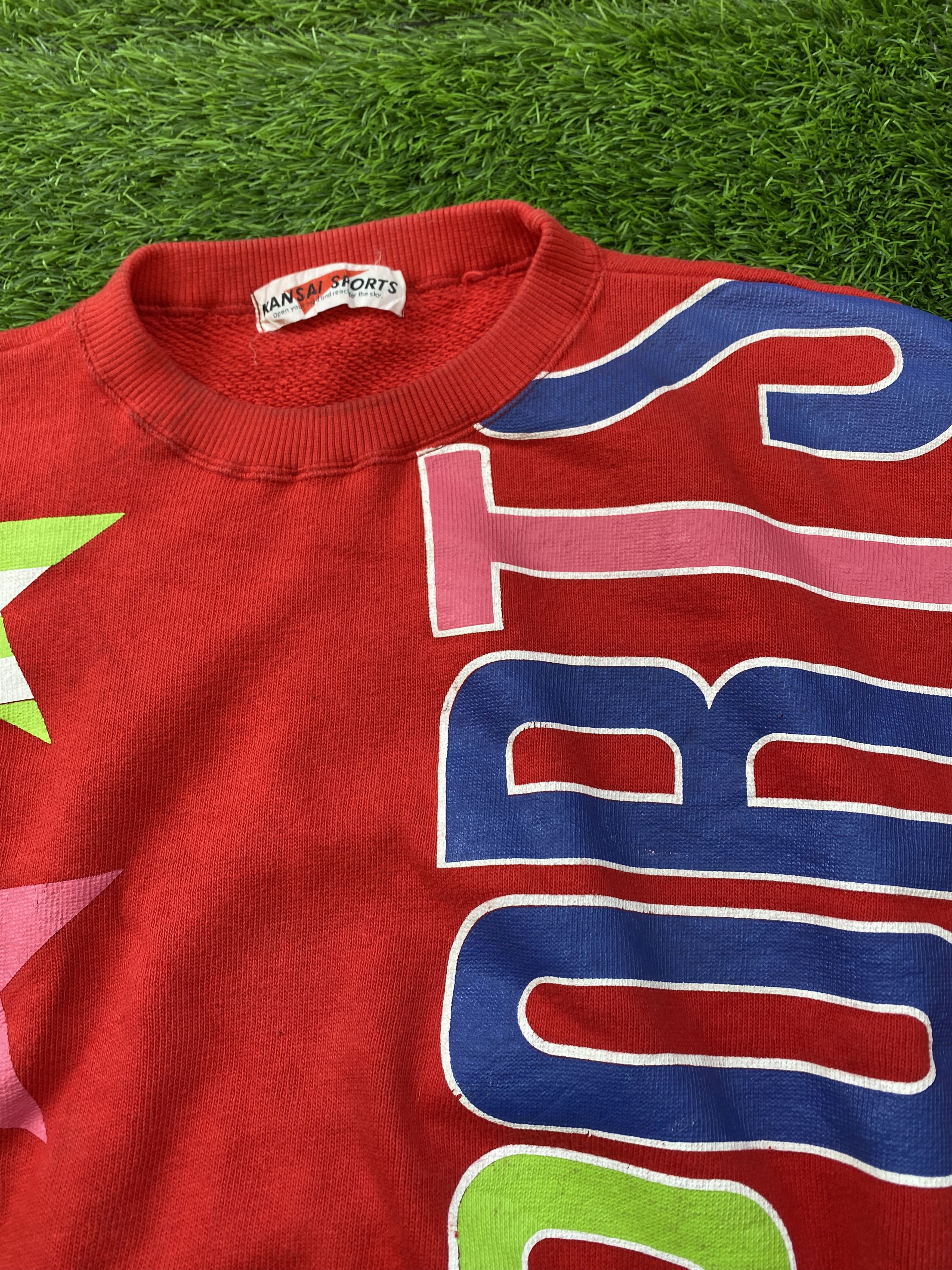 Japanese Brand × Kansai Yamamoto Vintage Kansai Sports Sweatshirt Size US M / EU 48-50 / 2 - 2 Thumbnail