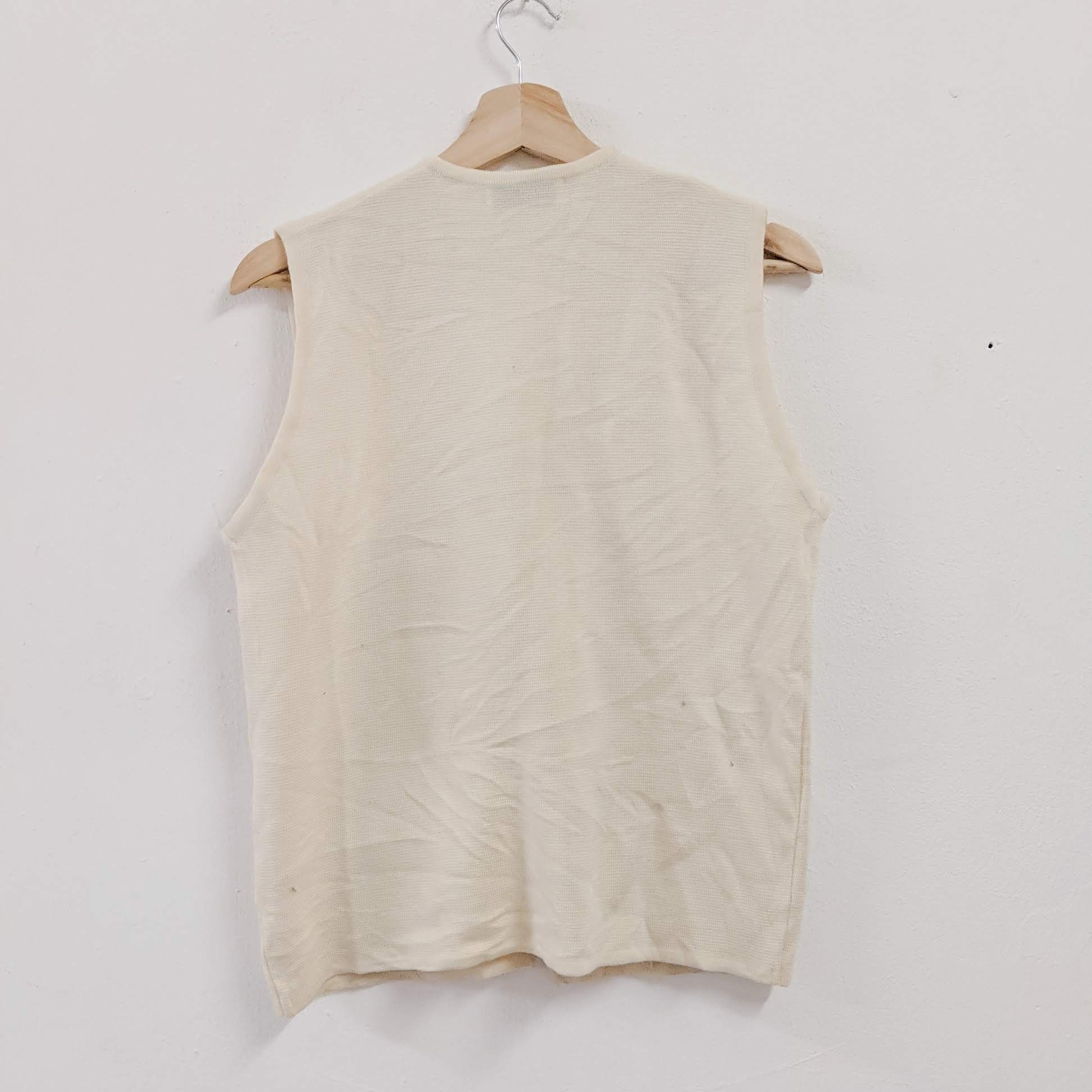 Japanese Brand Vintage LINDBERGH Japan Cardigan Sleeveless Knitwear Size US S / EU 44-46 / 1 - 9 Thumbnail