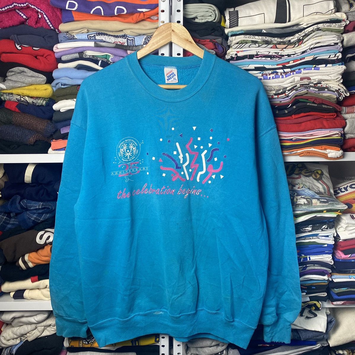 Michigan Special Olympics 25 Anniversary Vintage Sweatshirt