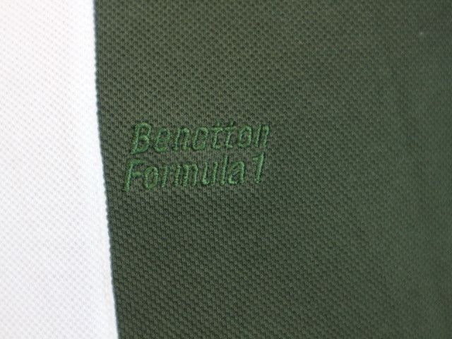 Benetton 90’s BENETTON F1 TriColor Vertical Striped LongSleeve Shirt Size US S / EU 44-46 / 1 - 4 Thumbnail