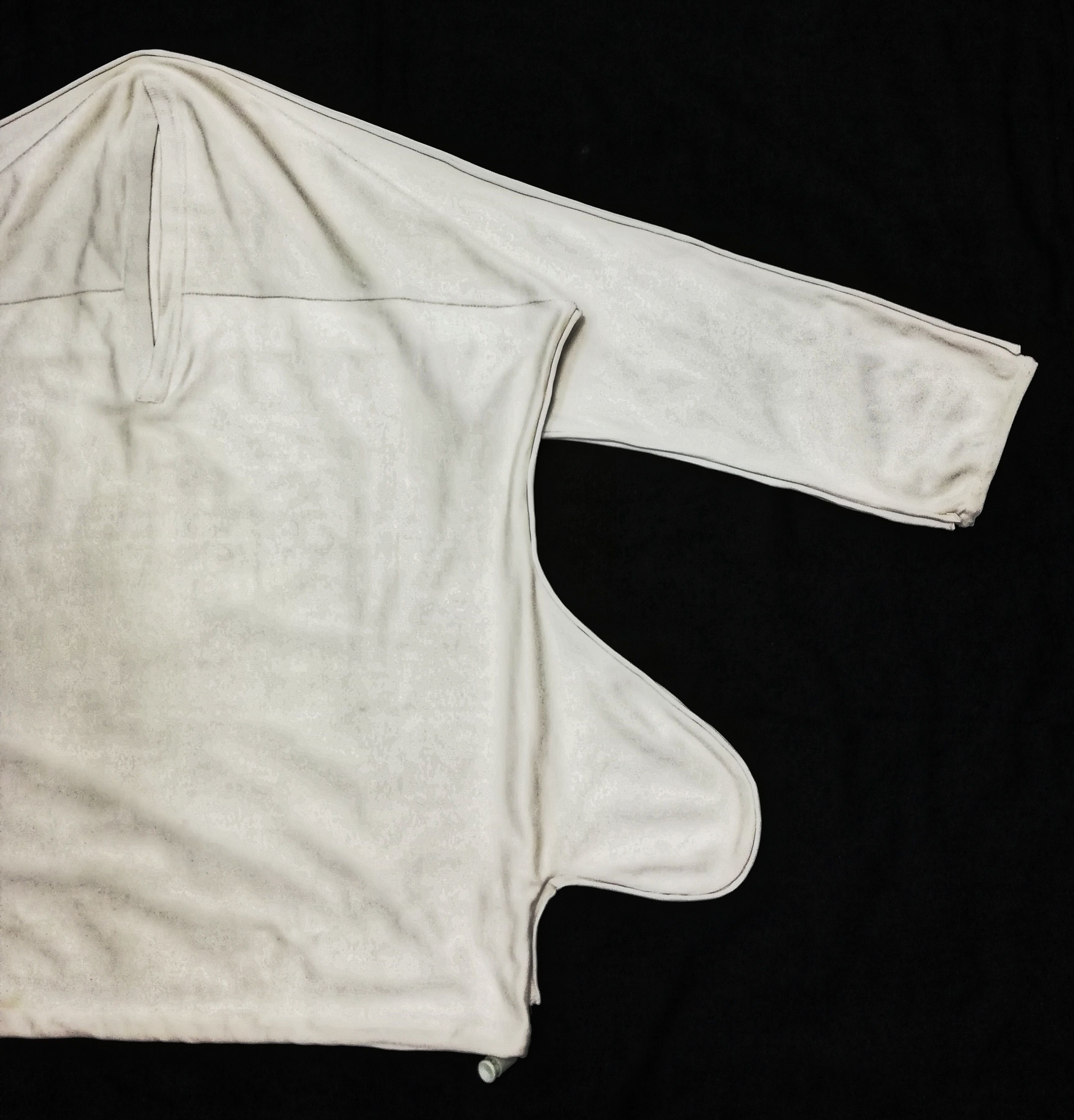 Issey Miyake 🔥AW93 Issey Miyake Bat Wings Drawstring Long Sleeve Shirts Size US M / EU 48-50 / 2 - 7 Thumbnail