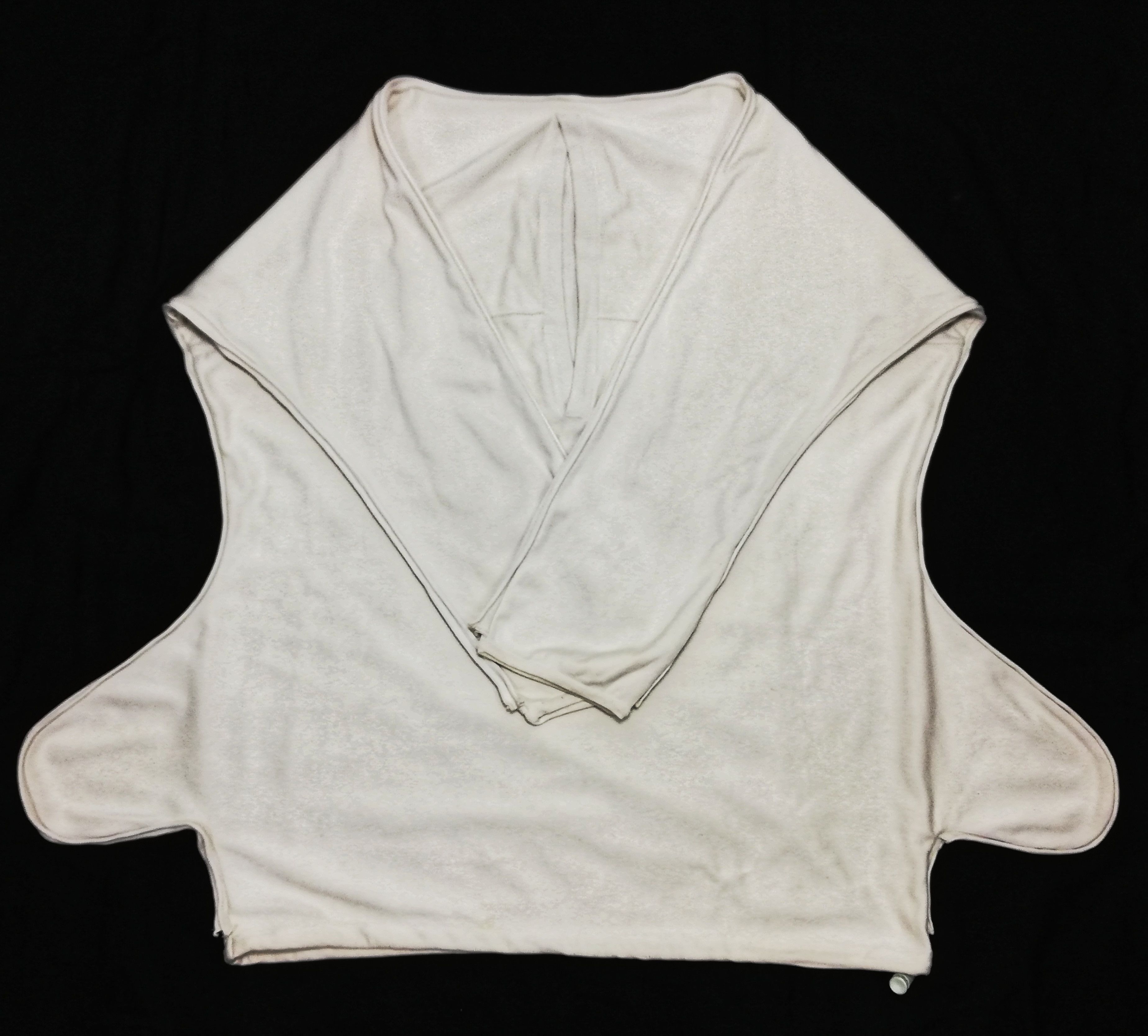 Issey Miyake 🔥AW93 Issey Miyake Bat Wings Drawstring Long Sleeve Shirts Size US M / EU 48-50 / 2 - 8 Thumbnail