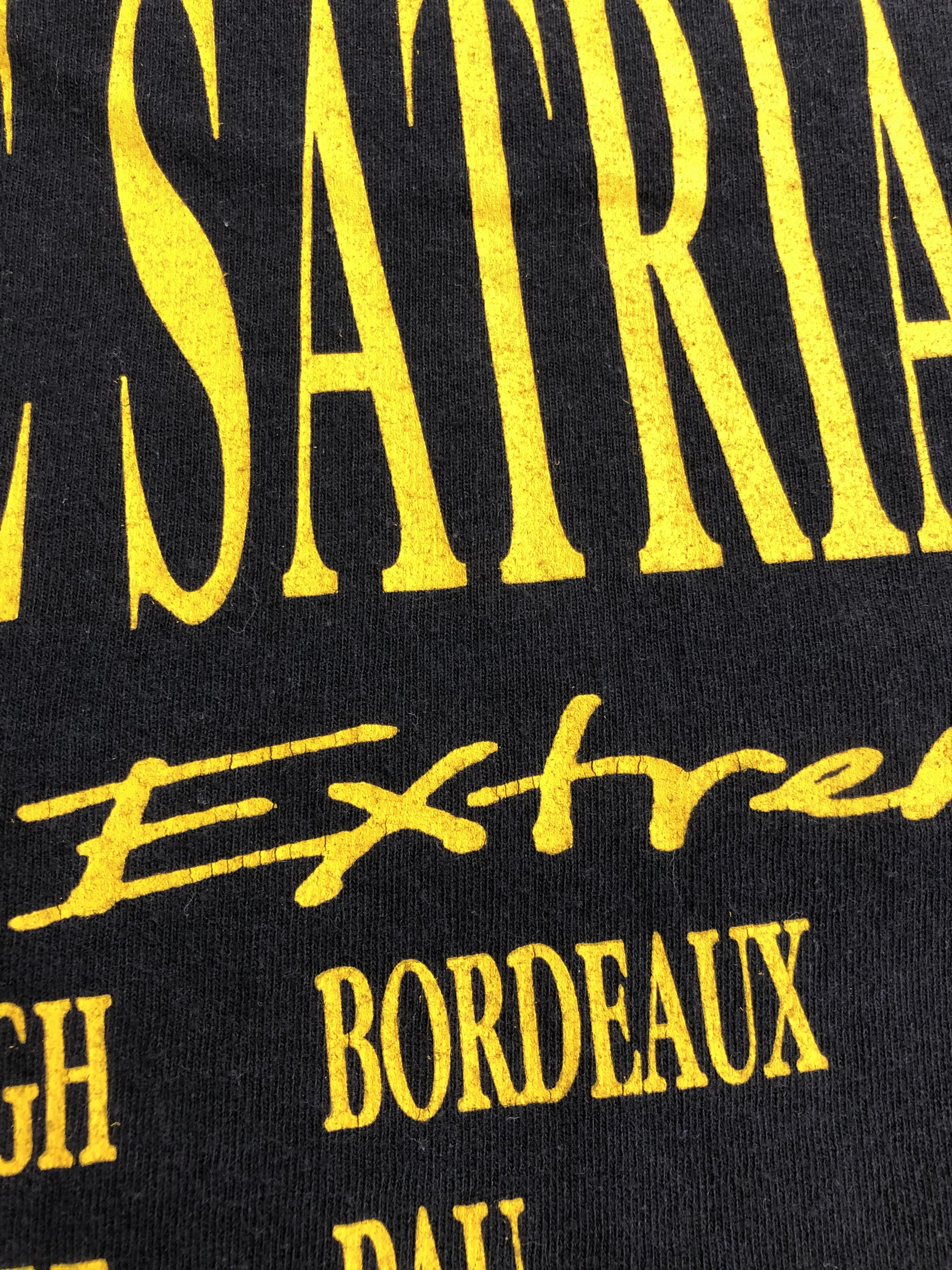 Band Tees Vintage 1992 Joe Satriani (Frank Zappa Jimi Hendrix Santana Size US L / EU 52-54 / 3 - 8 Thumbnail
