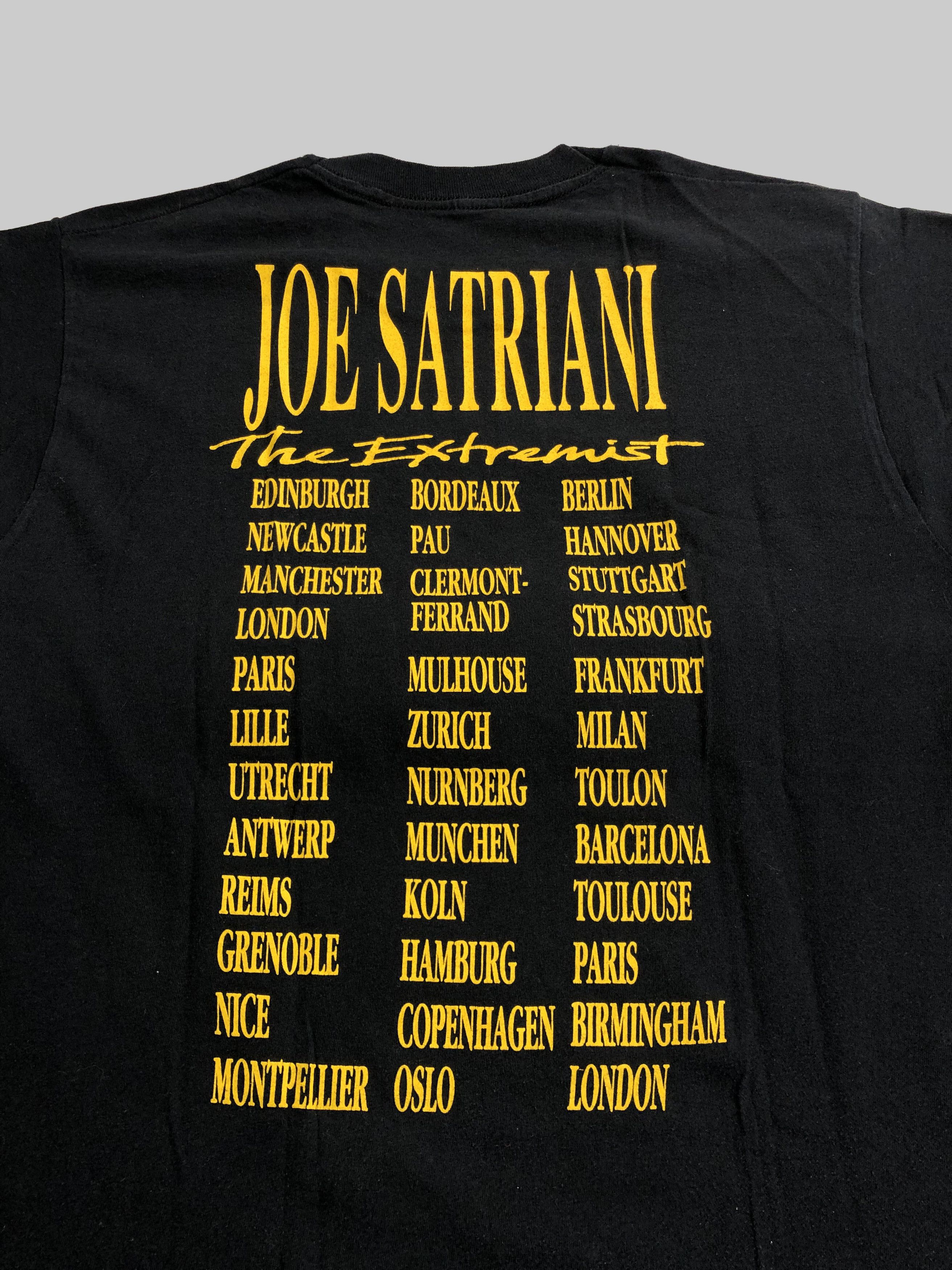 Band Tees Vintage 1992 Joe Satriani (Frank Zappa Jimi Hendrix Santana Size US L / EU 52-54 / 3 - 7 Thumbnail