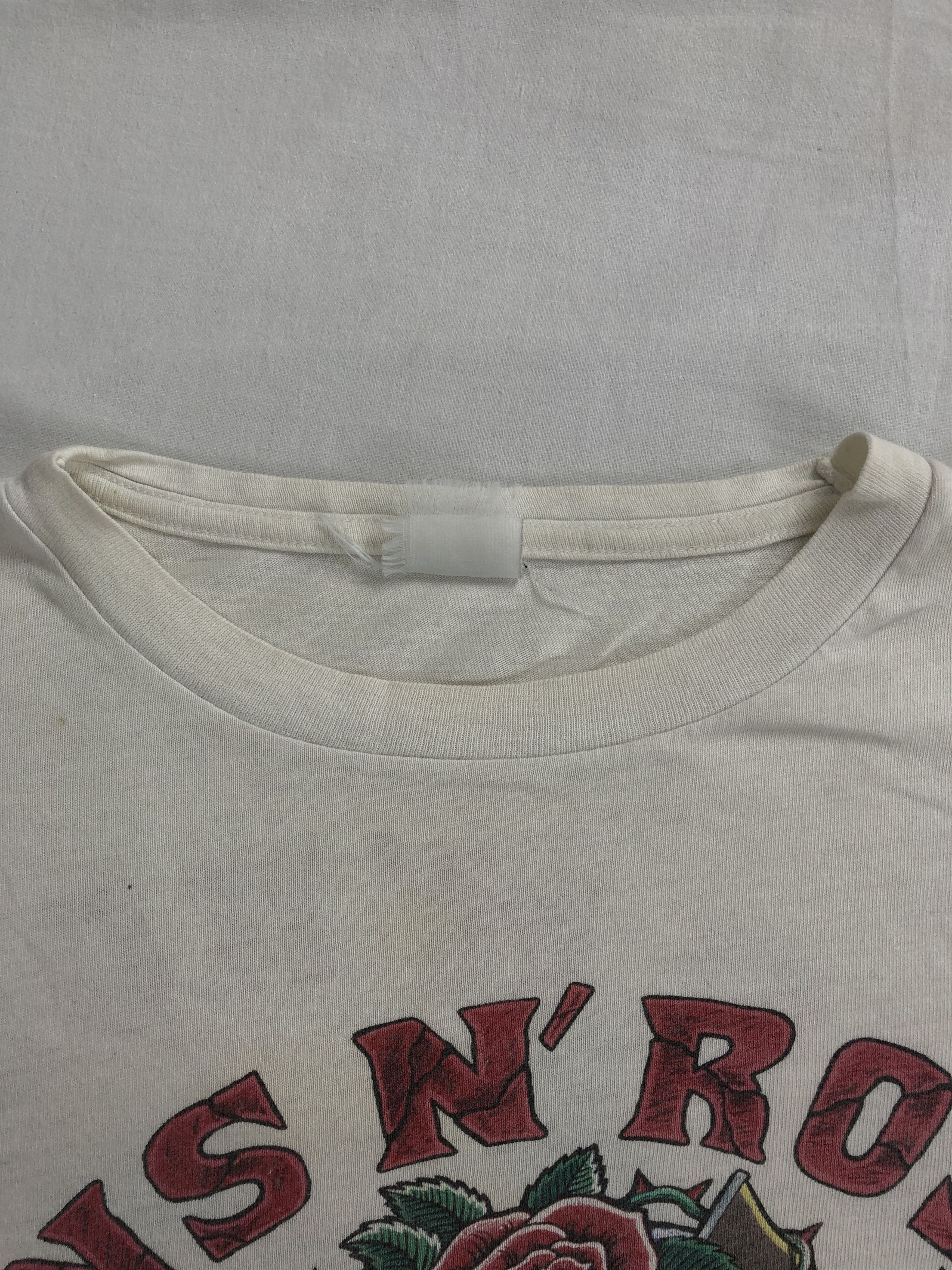 Band Tees Vintage 1991 Guns N Roses (Linkin Park Pink Floyd Pearl Jam Size US XL / EU 56 / 4 - 20 Thumbnail