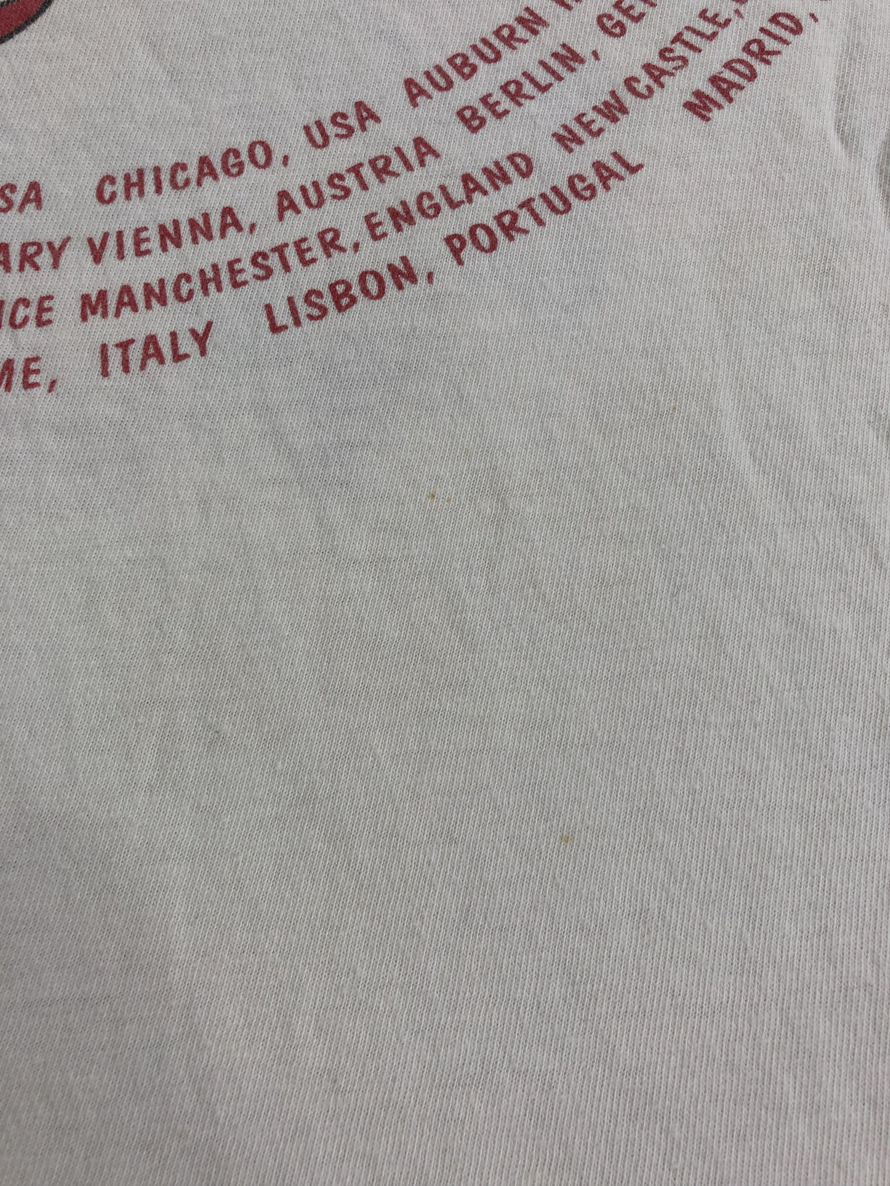 Band Tees Vintage 1991 Guns N Roses (Linkin Park Pink Floyd Pearl Jam Size US XL / EU 56 / 4 - 16 Thumbnail