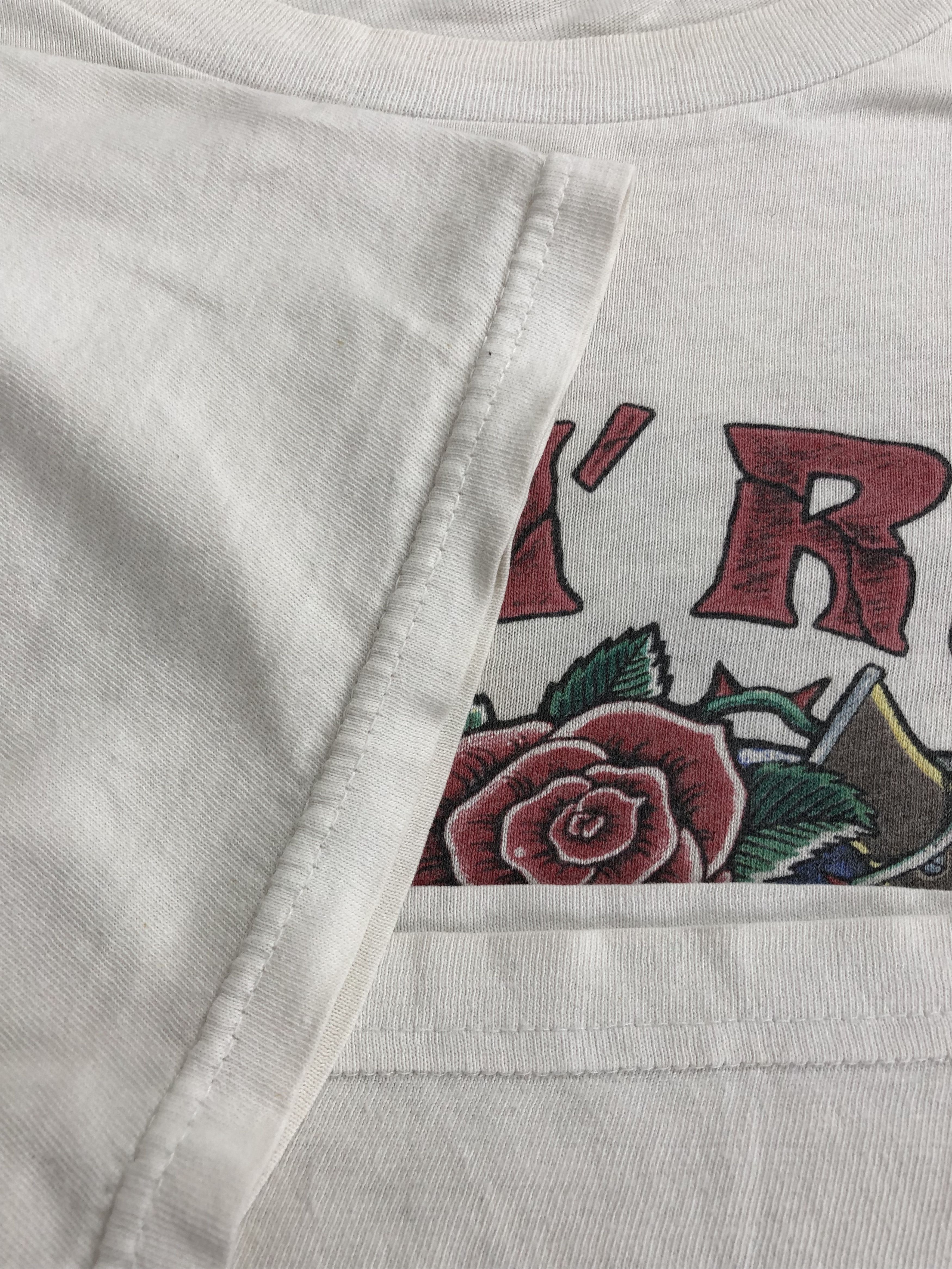 Band Tees Vintage 1991 Guns N Roses (Linkin Park Pink Floyd Pearl Jam Size US XL / EU 56 / 4 - 18 Thumbnail
