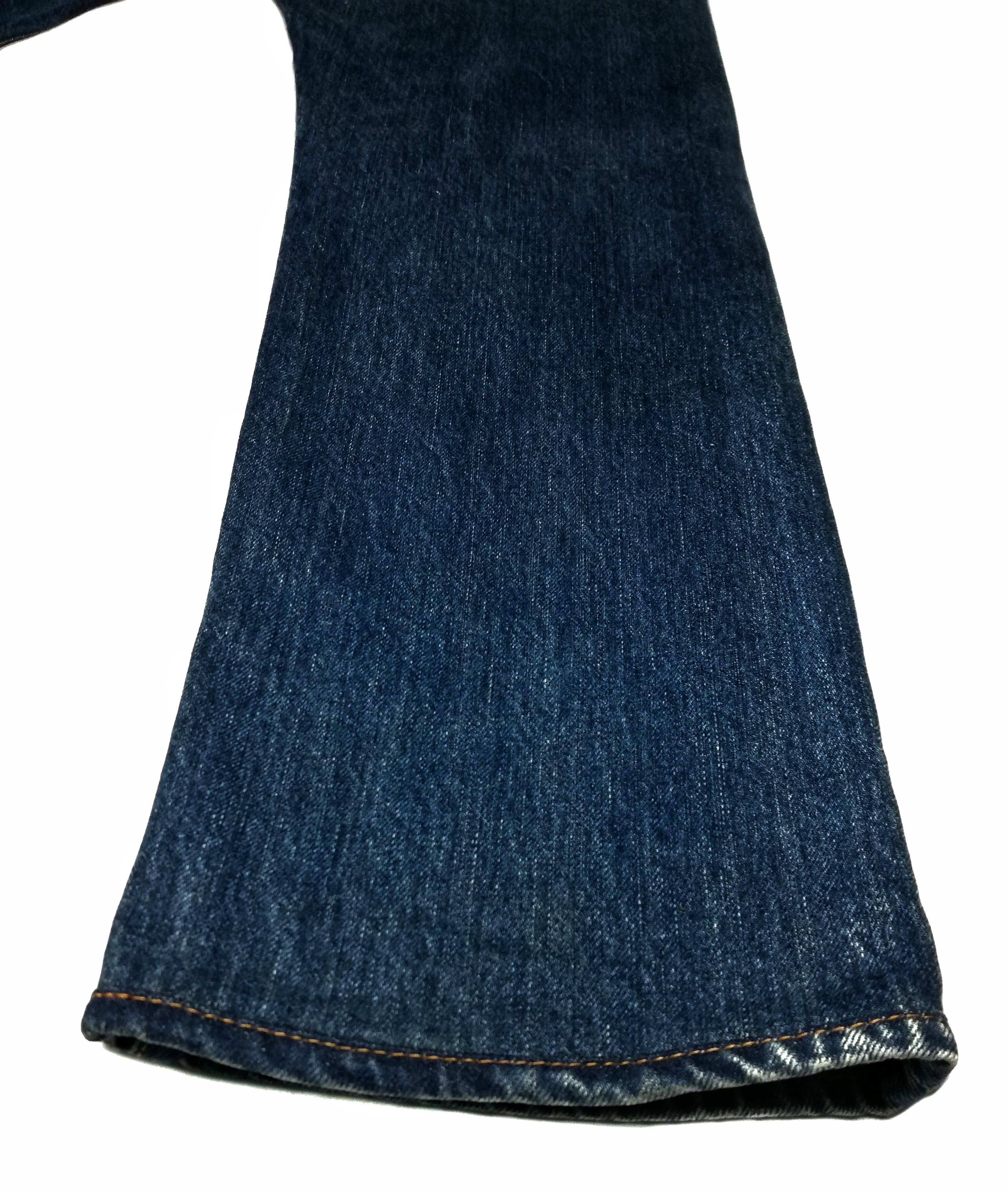 Blue Blue Japan × Indigo × Japanese Brand 🔥GRAIL 🇯🇵 BBJ Hrm Patchwork Boro Denim Light Colour🔥 Size US 29 - 16 Thumbnail