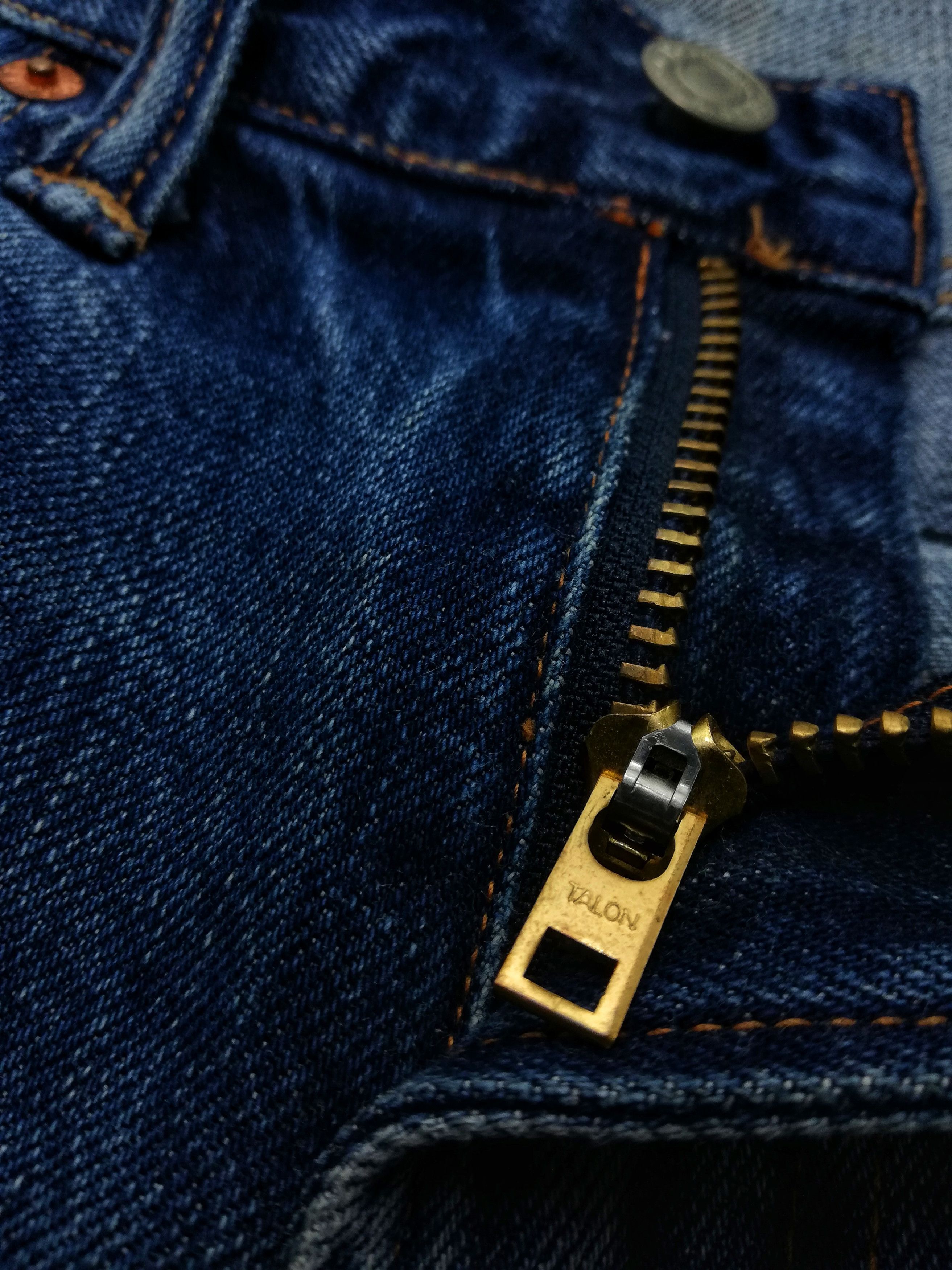 Blue Blue Japan × Indigo × Japanese Brand 🔥GRAIL 🇯🇵 BBJ Hrm Patchwork Boro Denim Light Colour🔥 Size US 29 - 9 Thumbnail