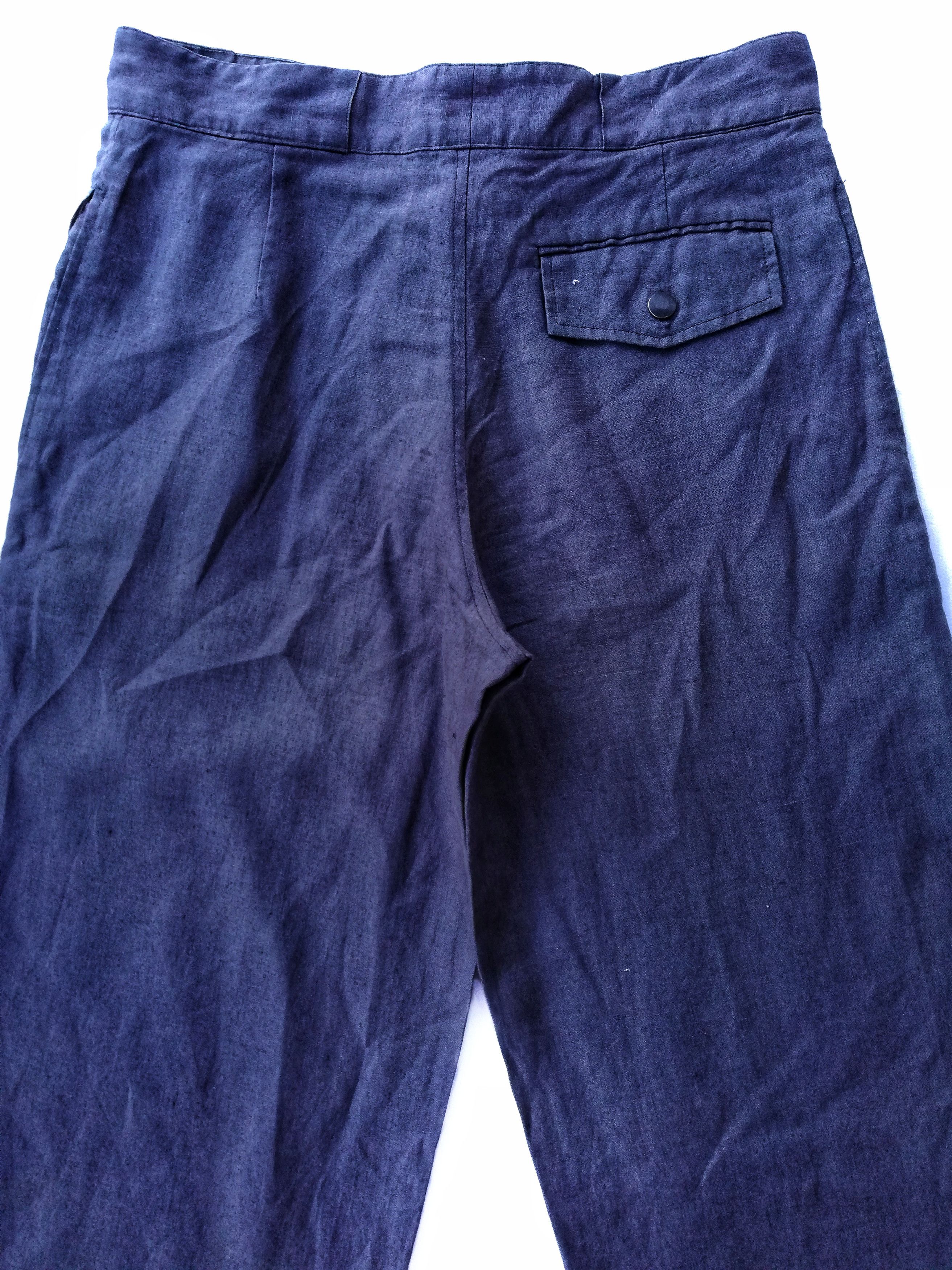 Margaret Howell 🔥DOPE ICONIC 🇬🇧 MHL Blue Straight Cut Casual Pants🔥 Size US 29 - 13 Thumbnail