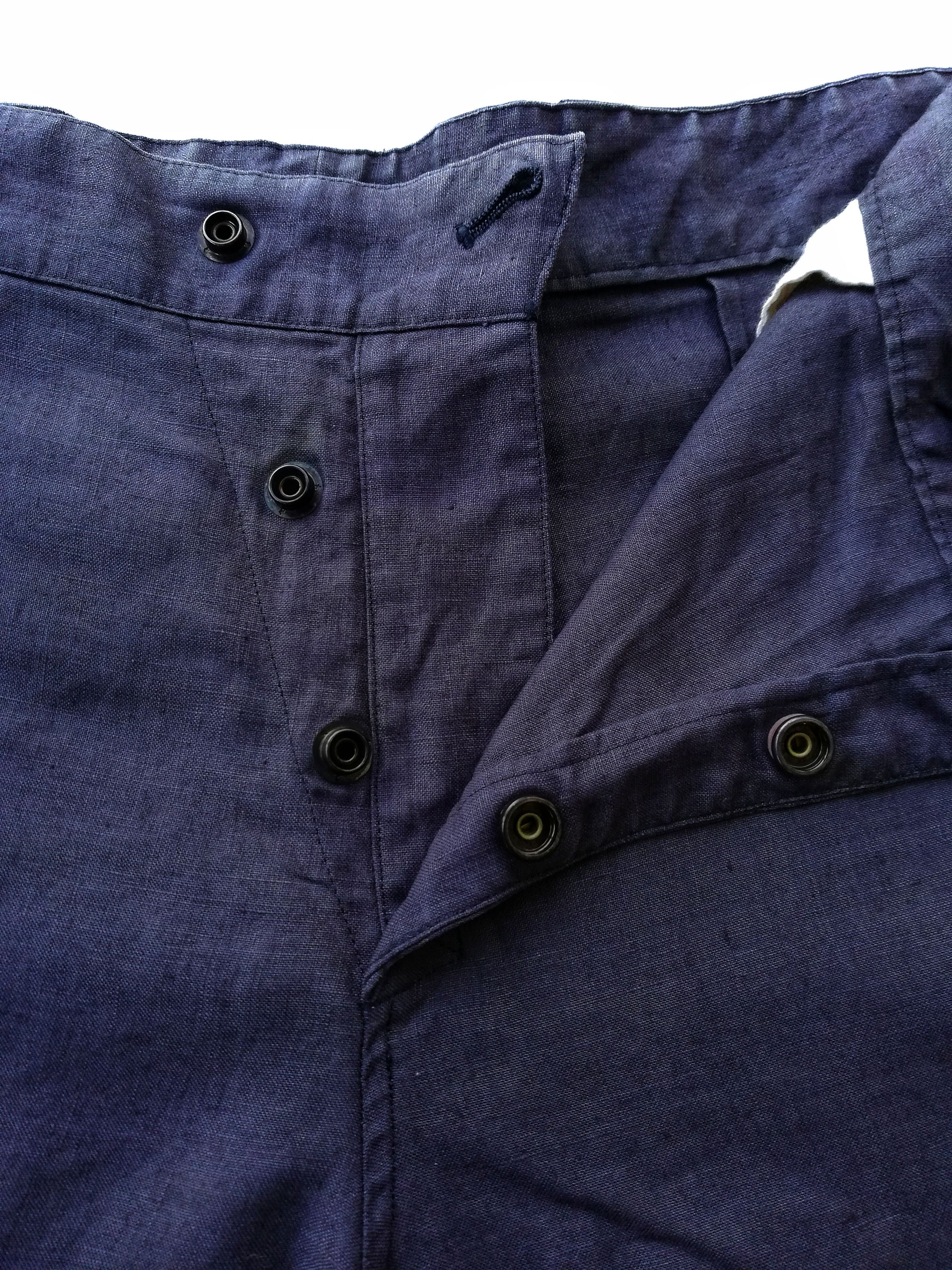 Margaret Howell 🔥DOPE ICONIC 🇬🇧 MHL Blue Straight Cut Casual Pants🔥 Size US 29 - 3 Thumbnail