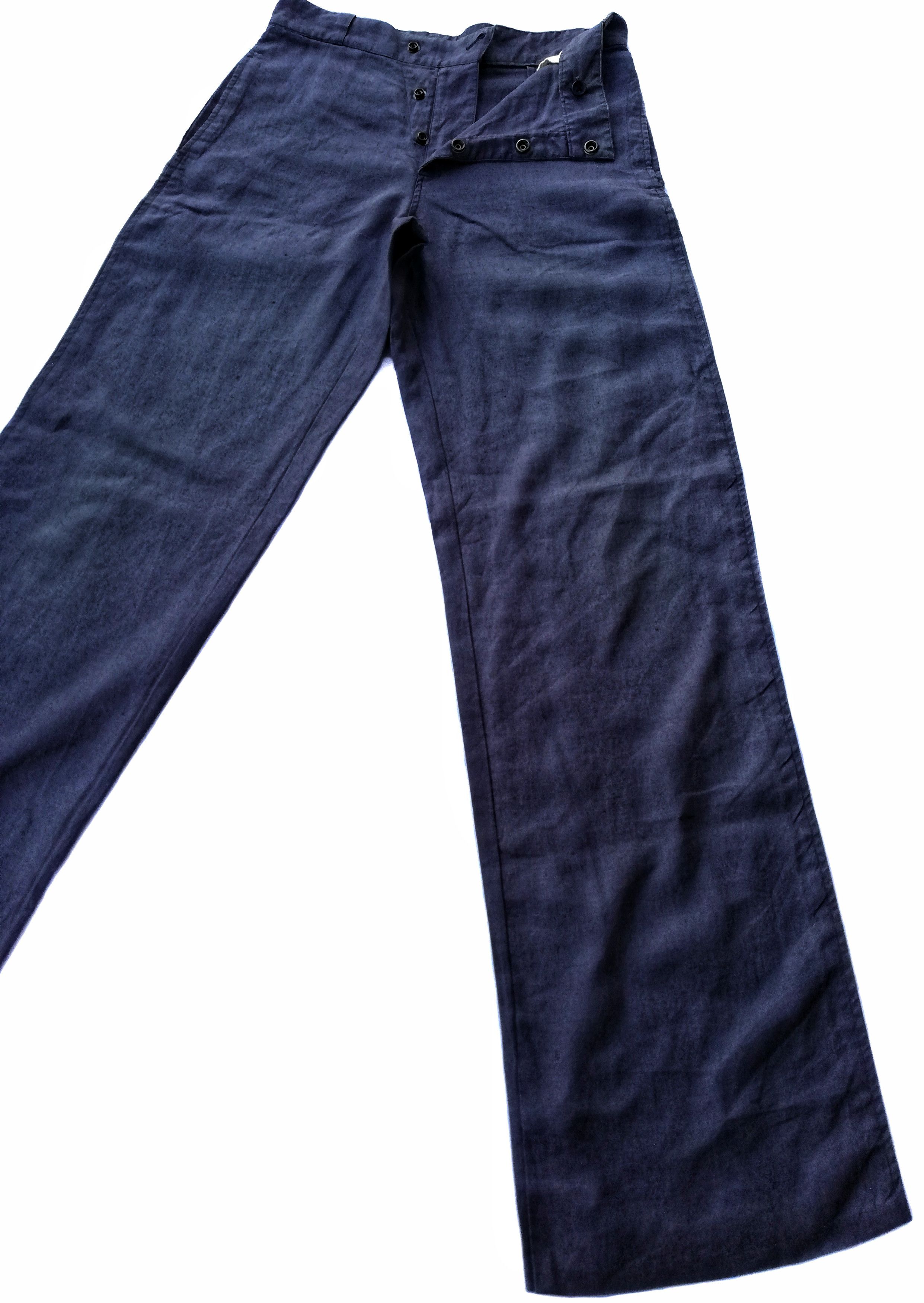 Margaret Howell 🔥DOPE ICONIC 🇬🇧 MHL Blue Straight Cut Casual Pants🔥 Size US 29 - 5 Thumbnail