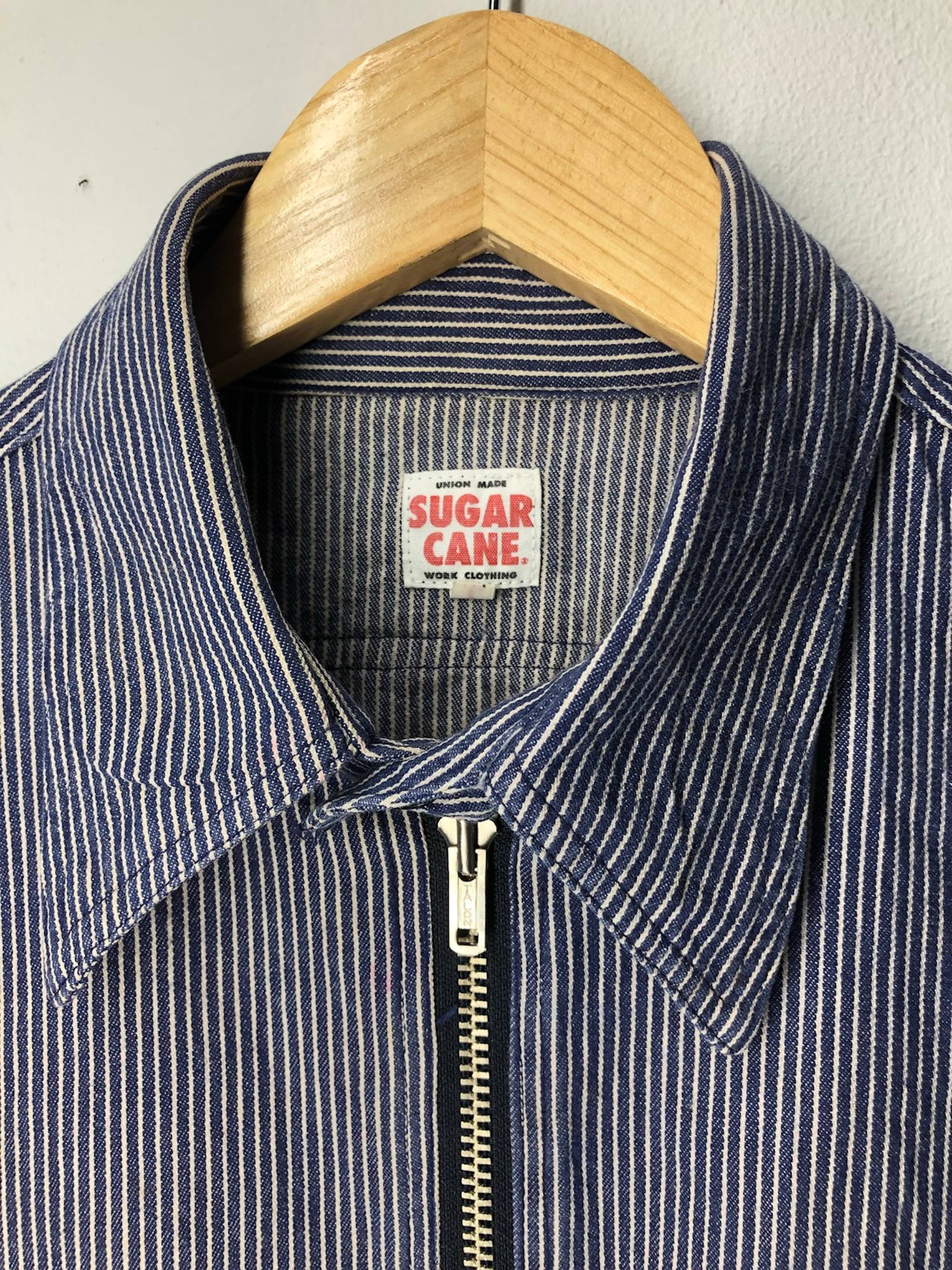 Sugar Cane × Toyo Enterprises 🔥DOPE Sugar Cane Toyo Enterprises Hickory Pullover Denim Size US L / EU 52-54 / 3 - 3 Thumbnail