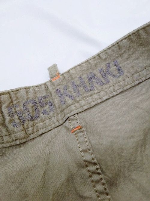 Vintage Edwin 505 Khaki Multi Pockets Cargo Pants - Casual Pants