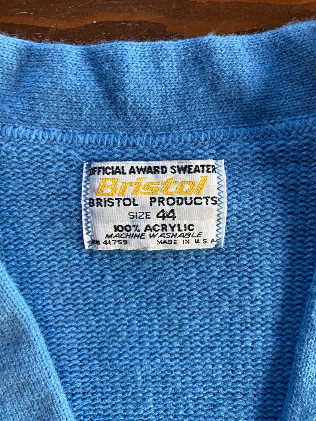 Vintage Vintage 60’s Bristol Marian Male Chorus Cardigan Sweater Size US L / EU 52-54 / 3 - 4 Thumbnail