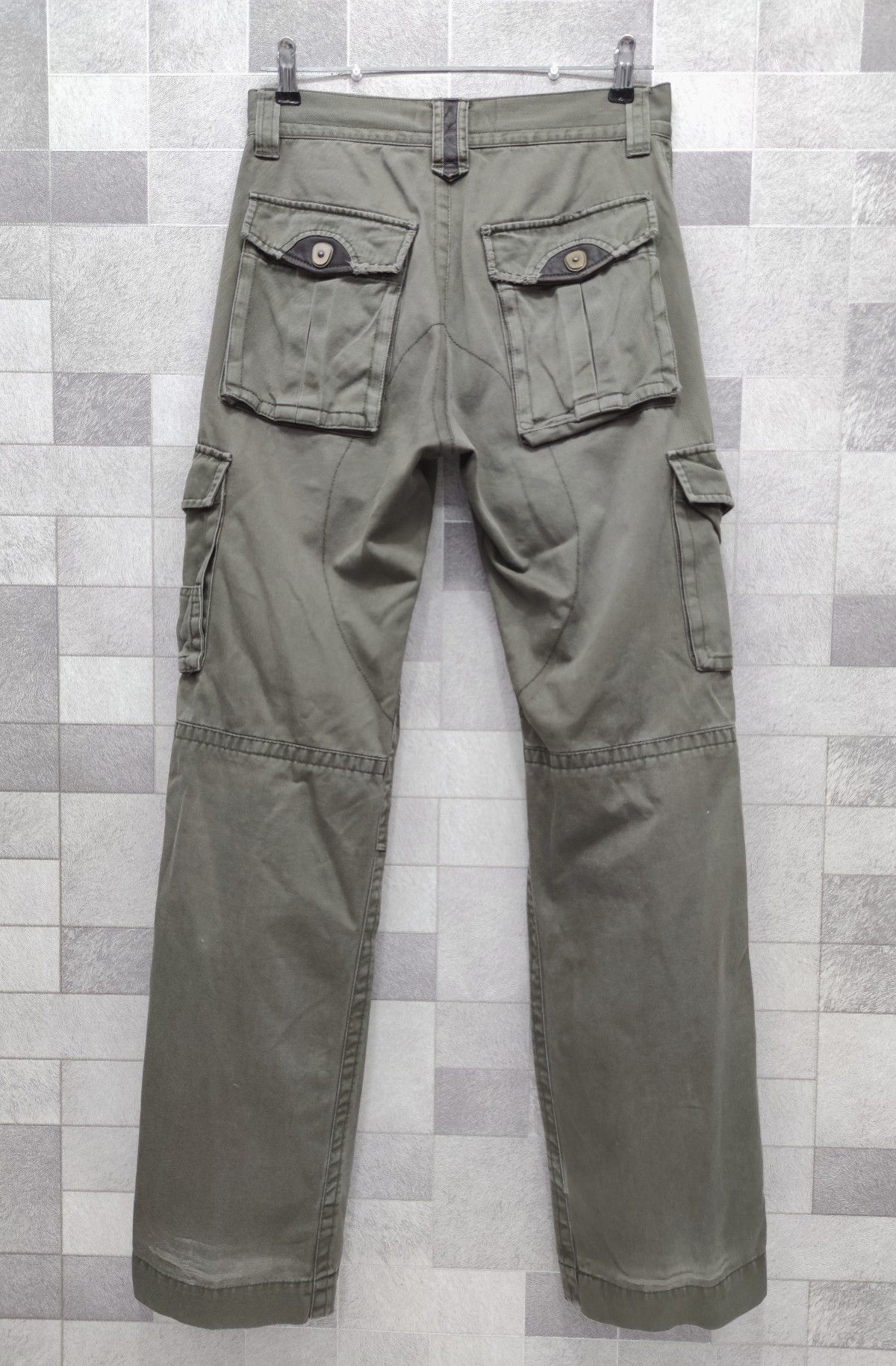 Morgan Homme MORGAN HOMME WornOut Style Tactical Multipocket Cargo Pants Size US 28 / EU 44 - 7 Thumbnail