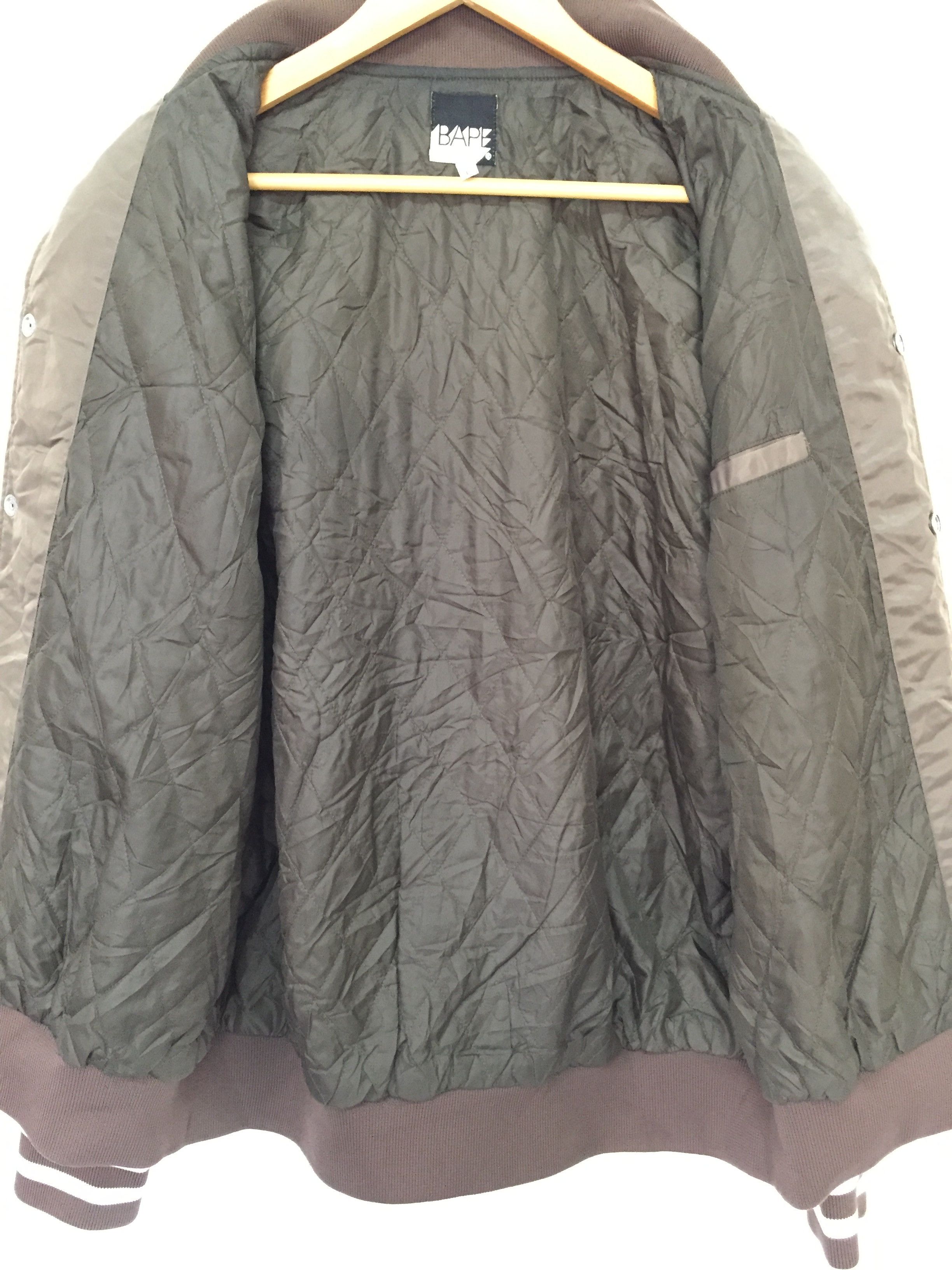 Bape 2008 Bape Iconic logo Nylon Bomber jacket Size US L / EU 52-54 / 3 - 12 Thumbnail