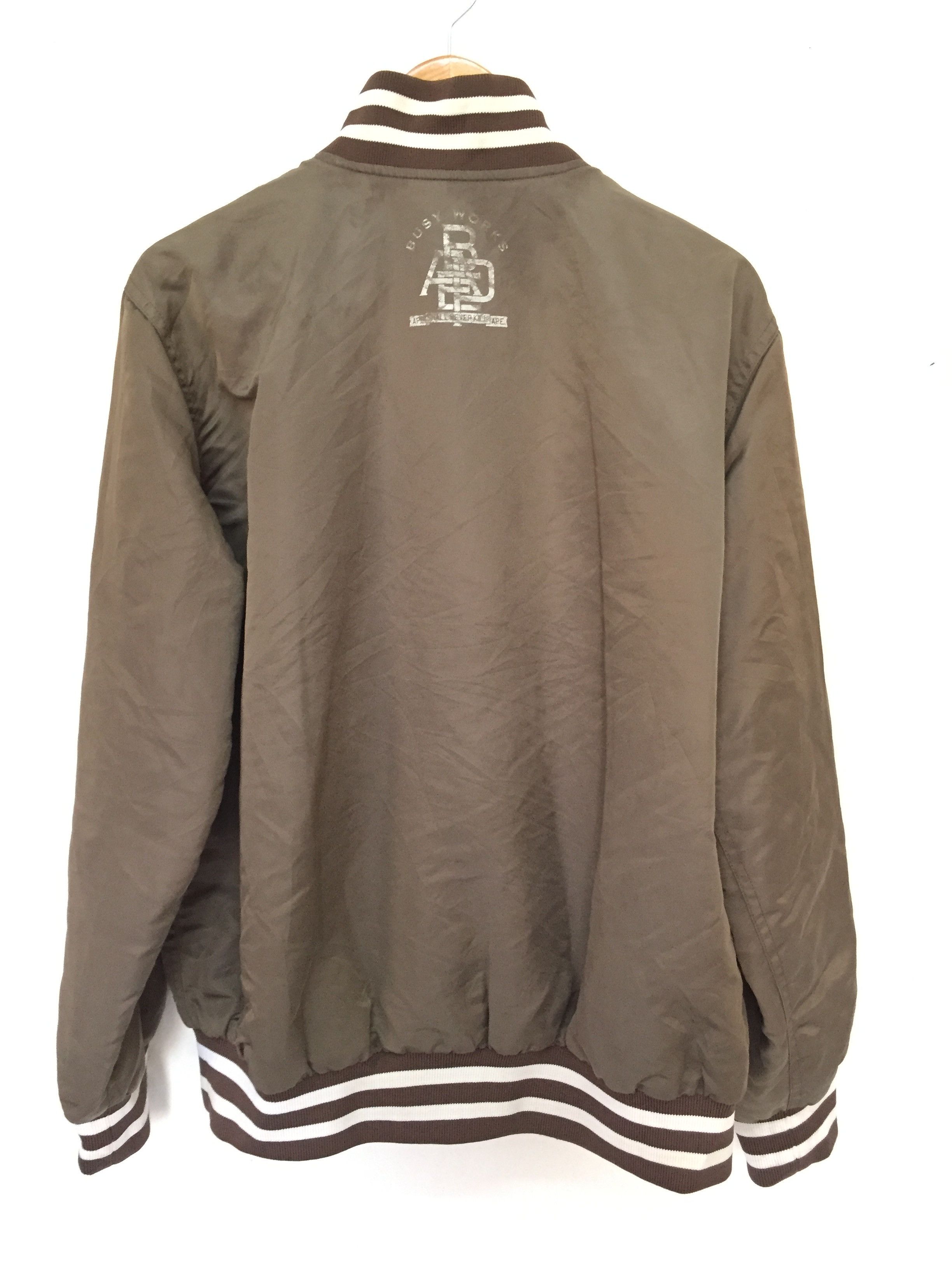 Bape 2008 Bape Iconic logo Nylon Bomber jacket Size US L / EU 52-54 / 3 - 10 Thumbnail