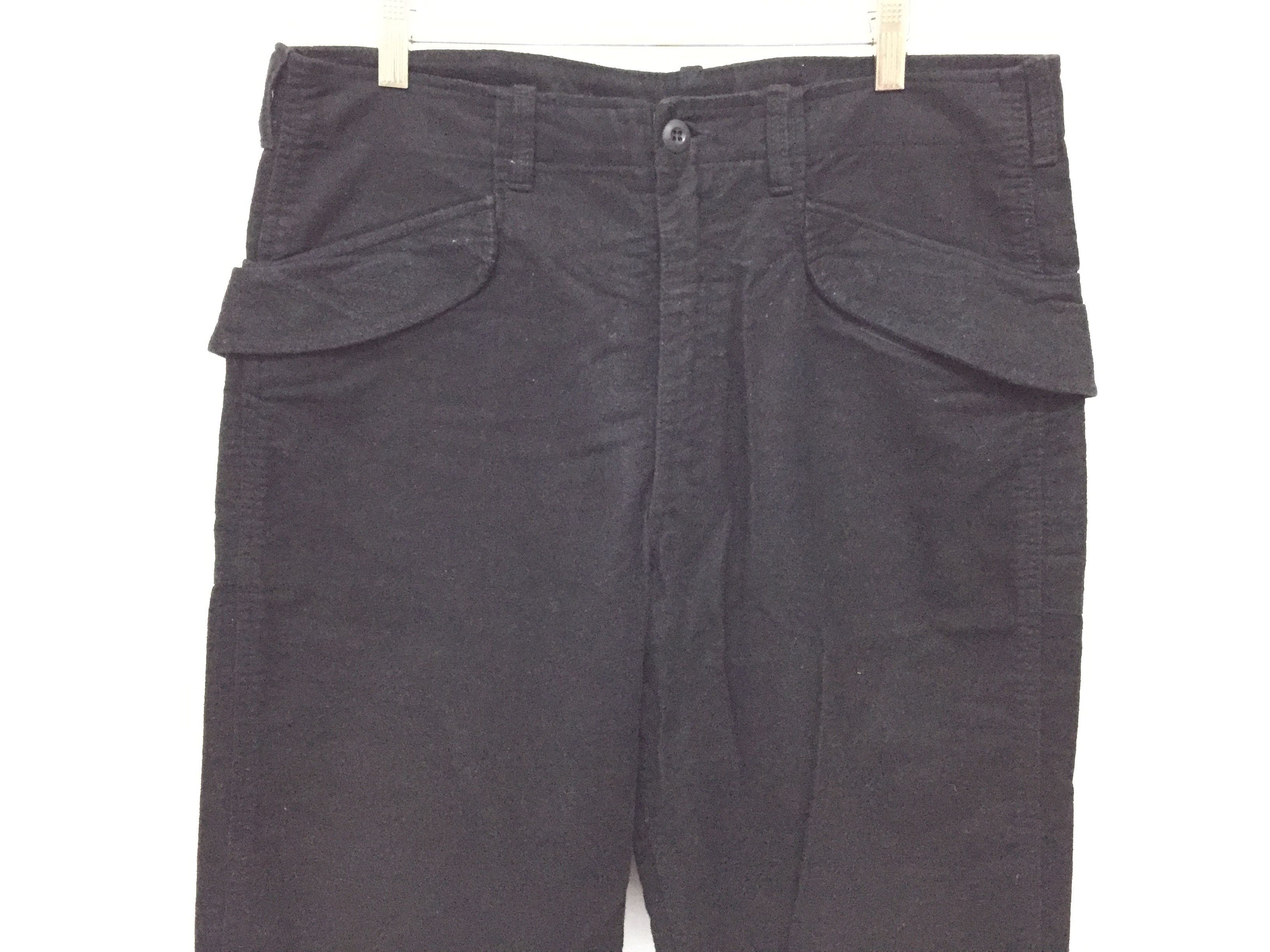 Beauty Beast × Hiroshi Fujiwara × MasterPiece 2000 Mad HECTIC Moleskin Big Pocket Cargos Pants Size US 33 - 4 Thumbnail