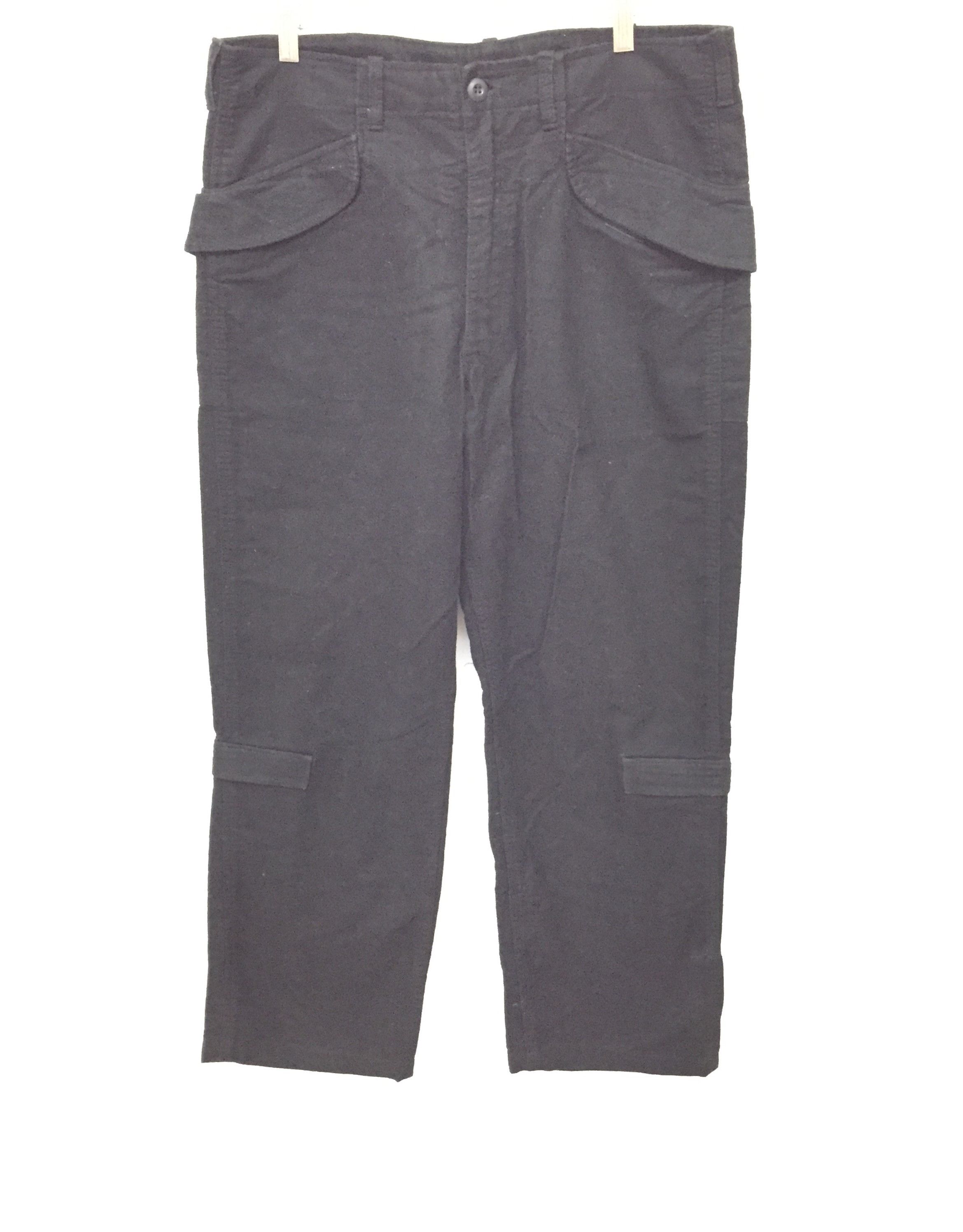 Beauty Beast × Hiroshi Fujiwara × MasterPiece 2000 Mad HECTIC Moleskin Big Pocket Cargos Pants Size US 33 - 3 Thumbnail