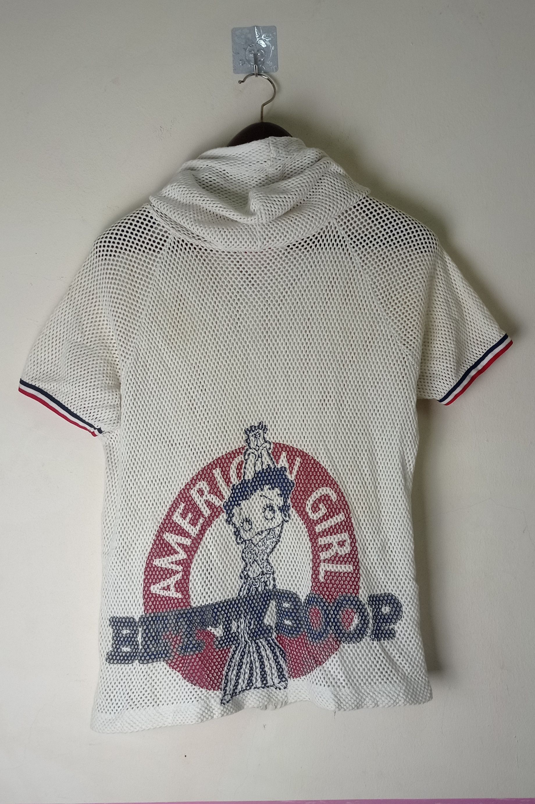 Cartoon Network × Japanese Brand Vintage American Girl Betty Boop Zipper Hooded Size L / US 10 / IT 46 - 4 Thumbnail