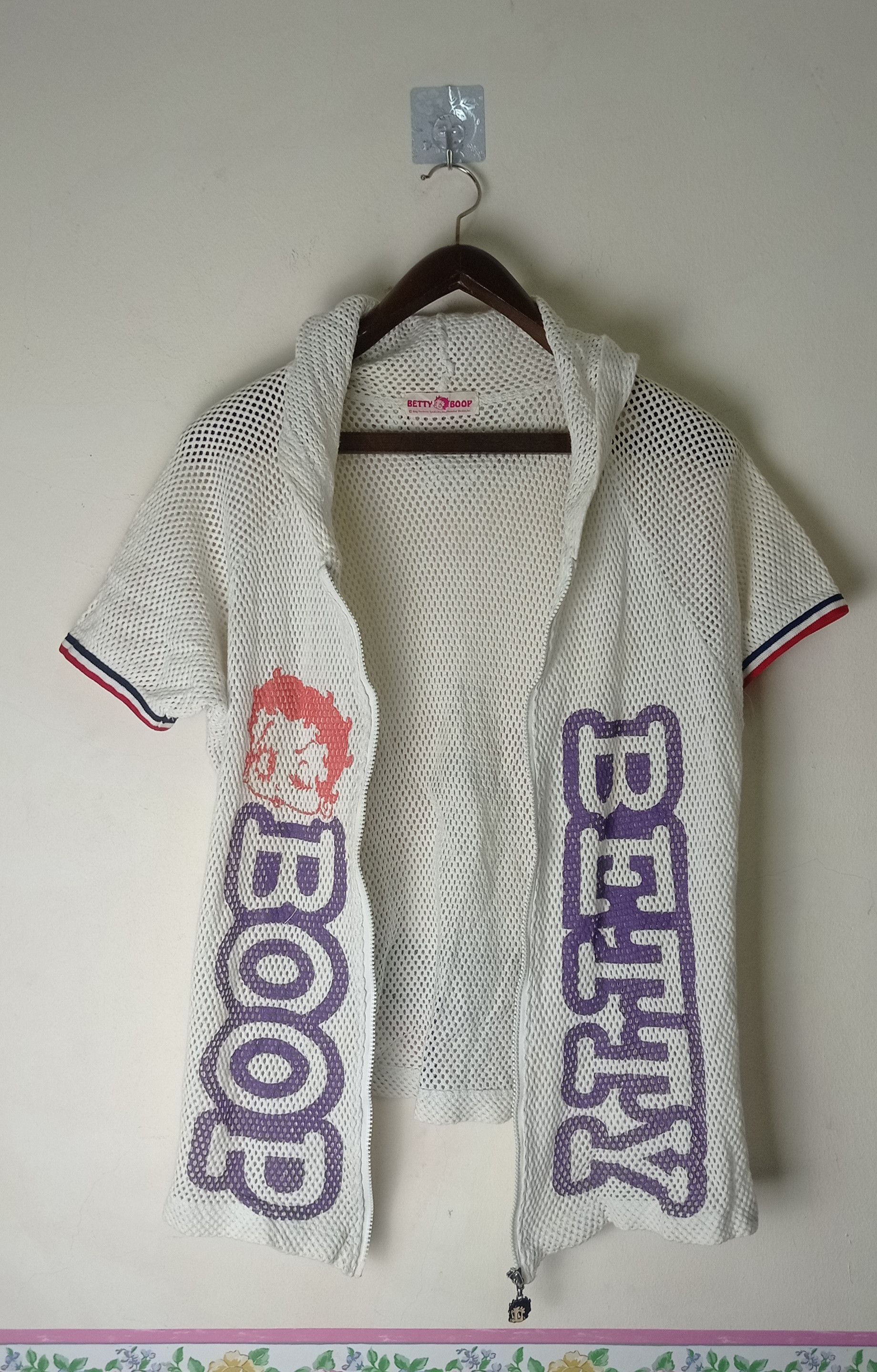 Cartoon Network × Japanese Brand Vintage American Girl Betty Boop Zipper Hooded Size L / US 10 / IT 46 - 3 Thumbnail
