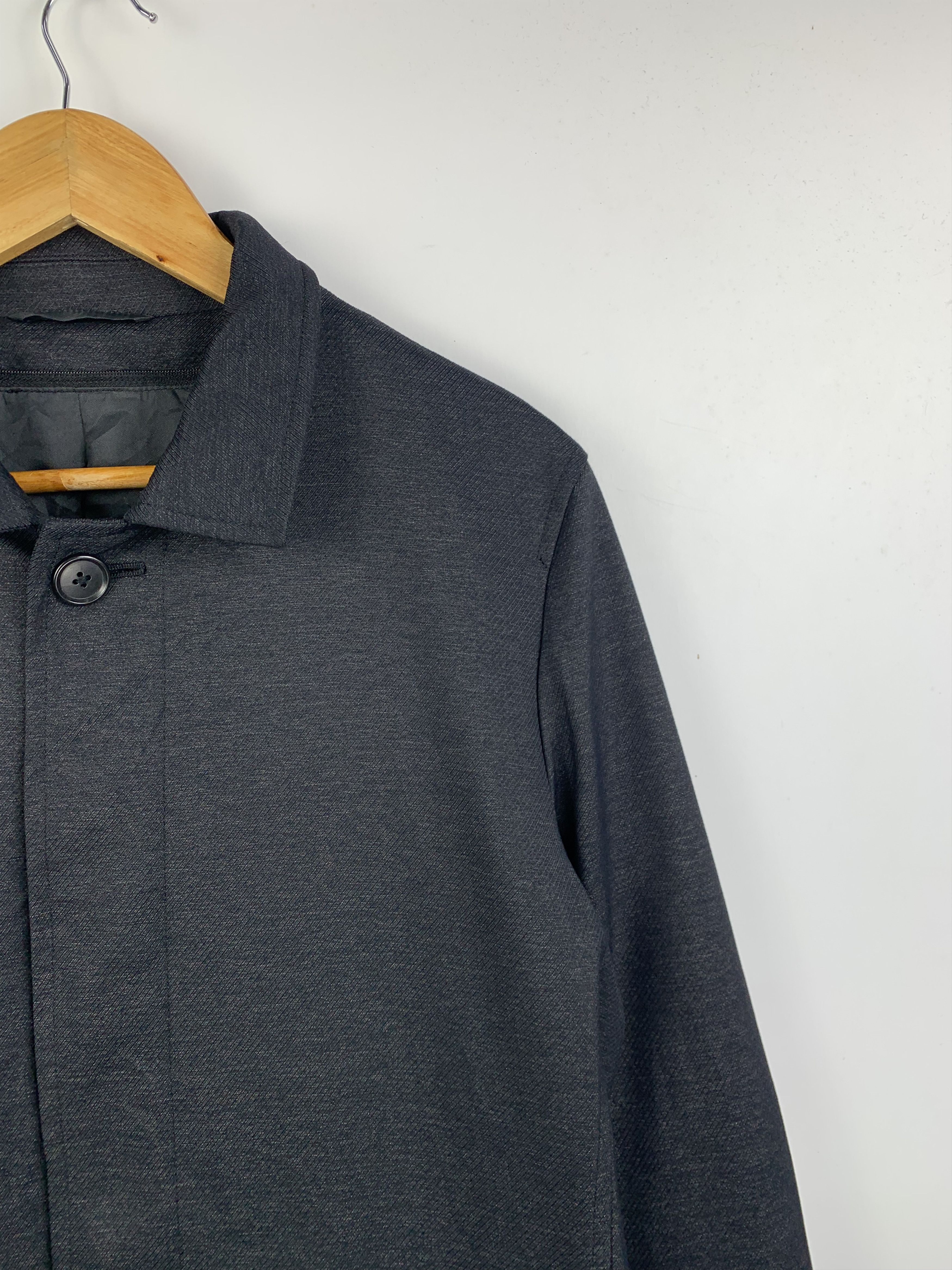 Japanese Brand Vintage Japanese Brand ZIp Up Long Outwear Coats Size L / US 10 / IT 46 - 4 Thumbnail